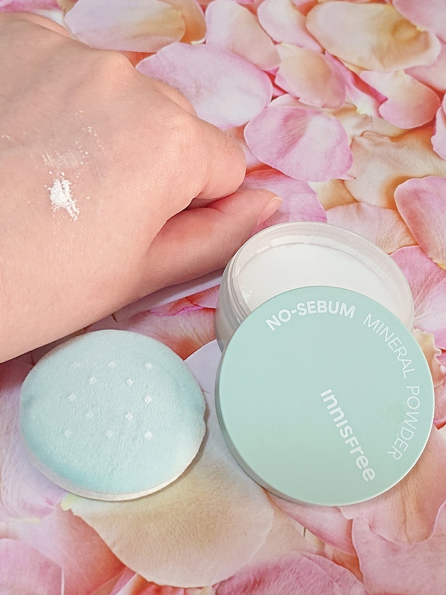 ノーセバム ミネラルパウダー N/innisfree/ルースパウダーを使ったクチコミ(1枚目)