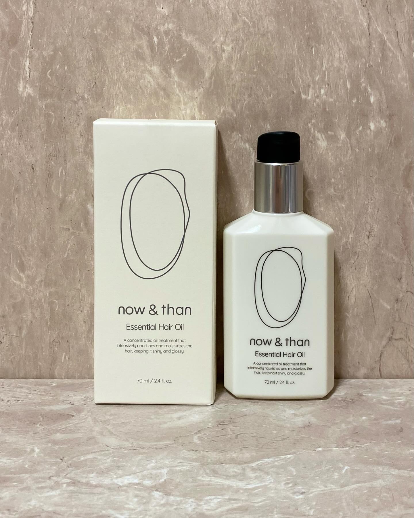 ナウアンドダン エッセンシャルヘアオイル/now & than（ナウアンドダン）/ヘアオイルを使ったクチコミ（2枚目）