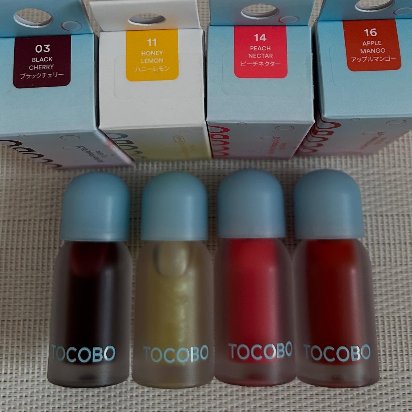 ジューシーベリープランピングリップオイル/TOCOBO/リップグロスを使ったクチコミ（2枚目）