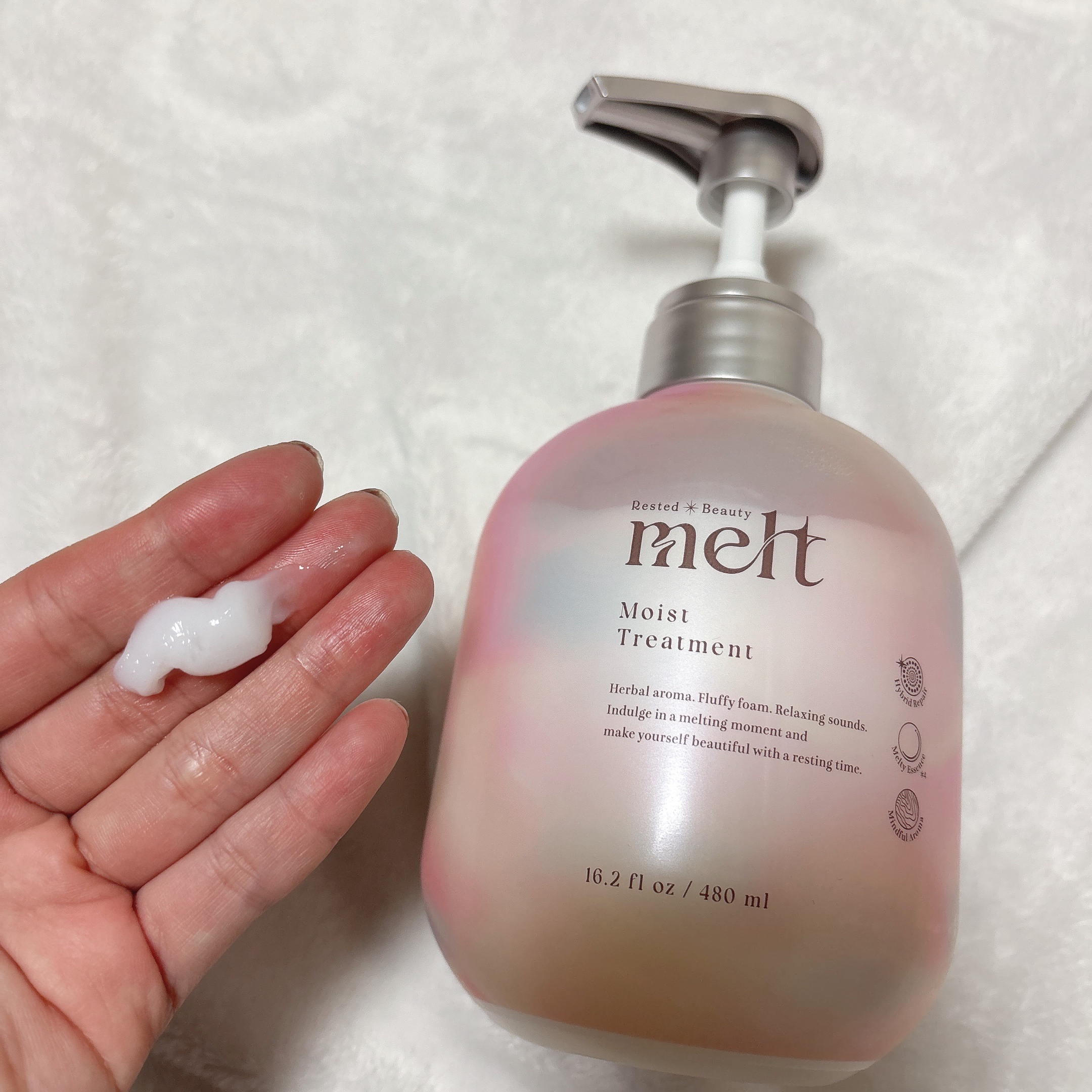 メルト モイストシャンプー／トリートメント/melt/市販シャンプーを使ったクチコミ（3枚目）