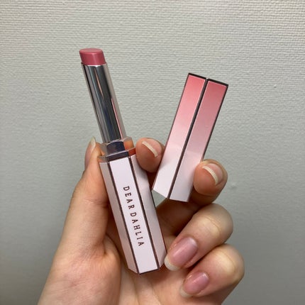 リップアルアグロウシャイン/DEAR DAHLIA/口紅を使ったクチコミ(4枚目)