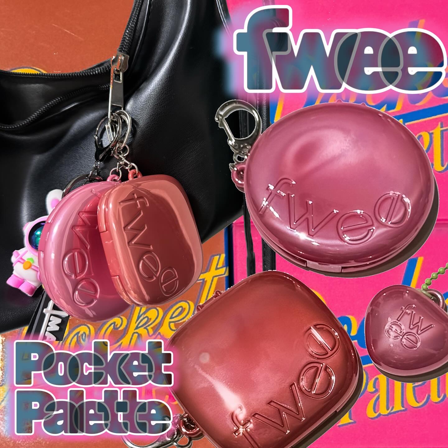 フィー ポケットチークパレット CP03 ポメロ＆ピーチ/fwee/ジェル・クリームチークを使ったクチコミ（1枚目）