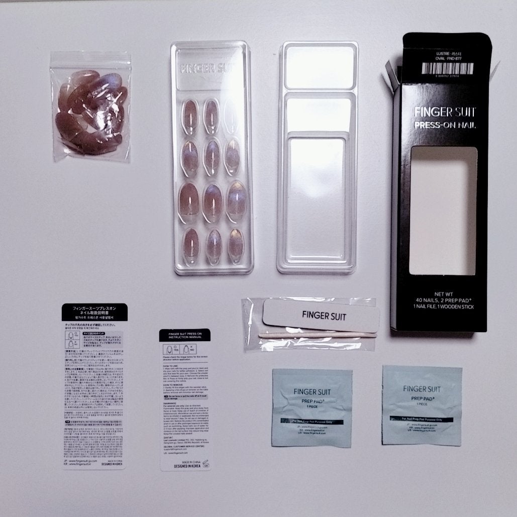 ネイルチップ(シールタイプ)/FINGER SUIT/ネイルチップ・パーツを使ったクチコミ(2枚目)