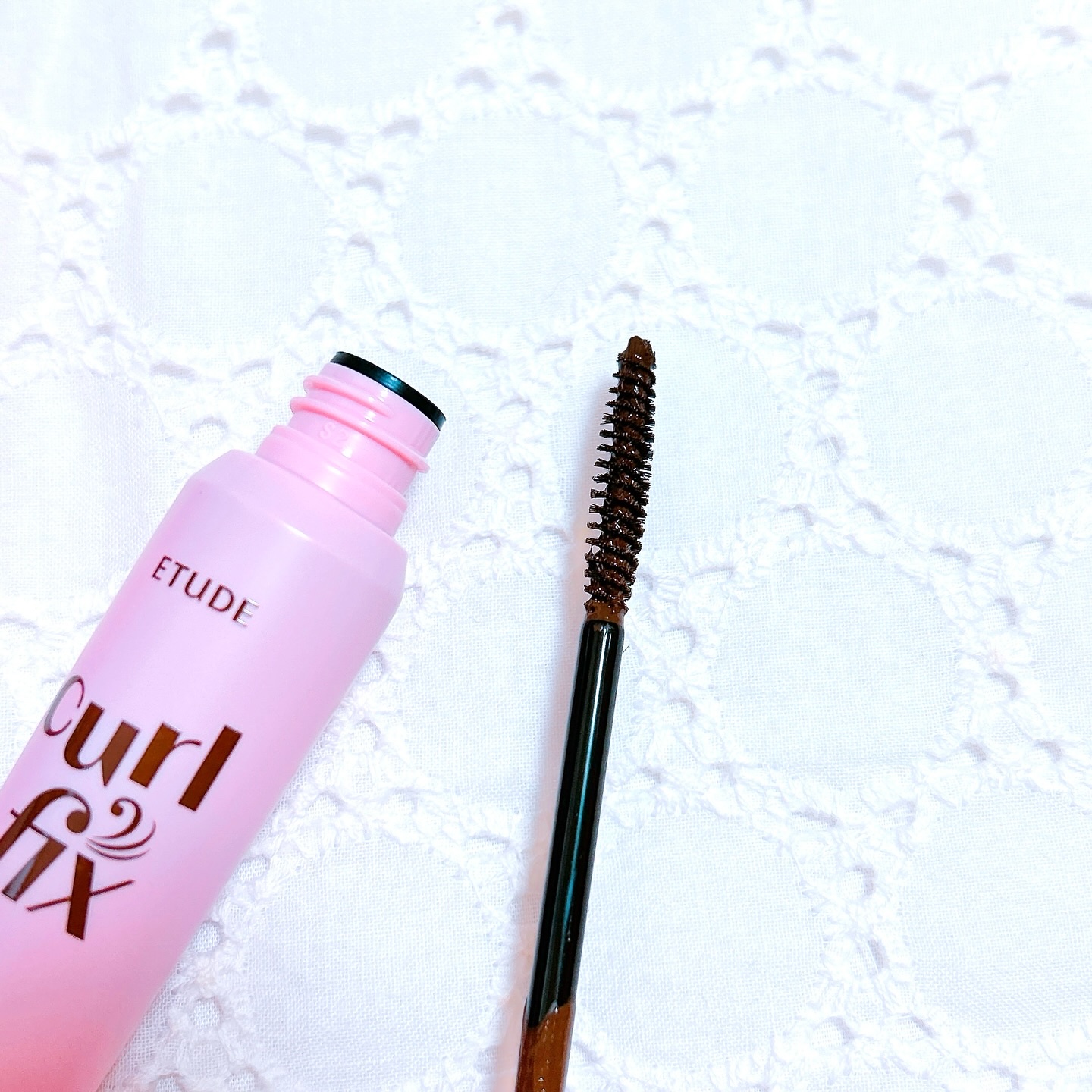 カールフィックスマスカラ ブラウン/ETUDE/マスカラを使ったクチコミ（2枚目）