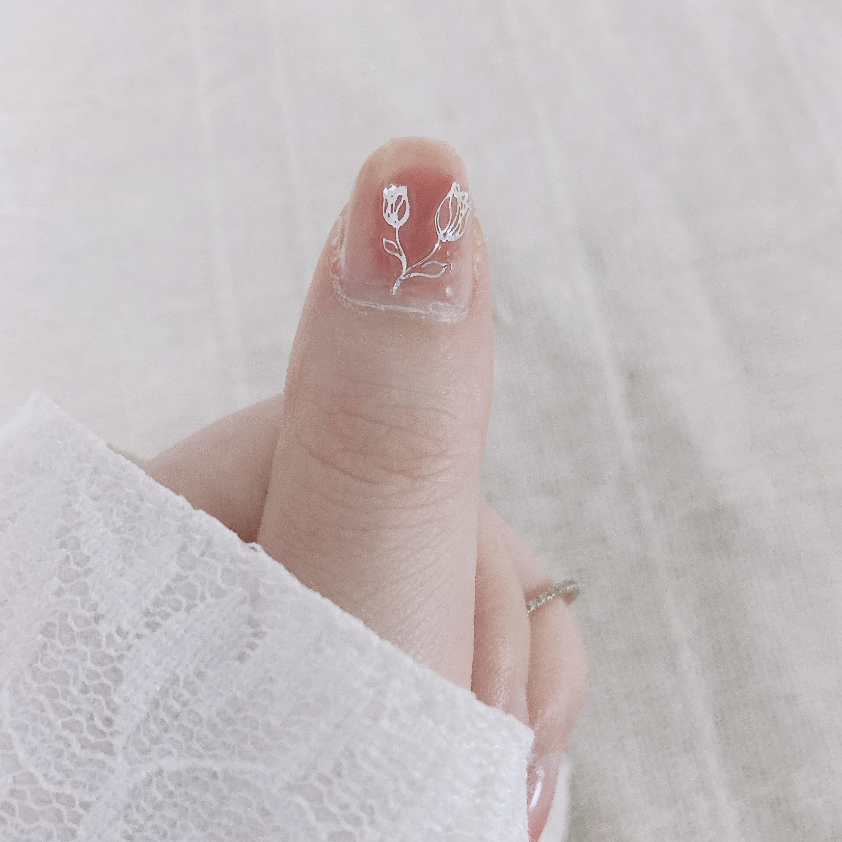 スピーディ トップコートR/シュガードール/ネイルトップコートを使ったクチコミ（2枚目）