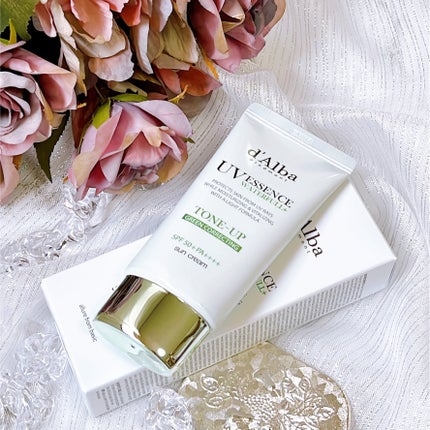 クリーンティーツリーリポソームトーンアップサンクリーム(グリーン)/ダルバ/日焼け止めクリームを使ったクチコミ(5枚目)