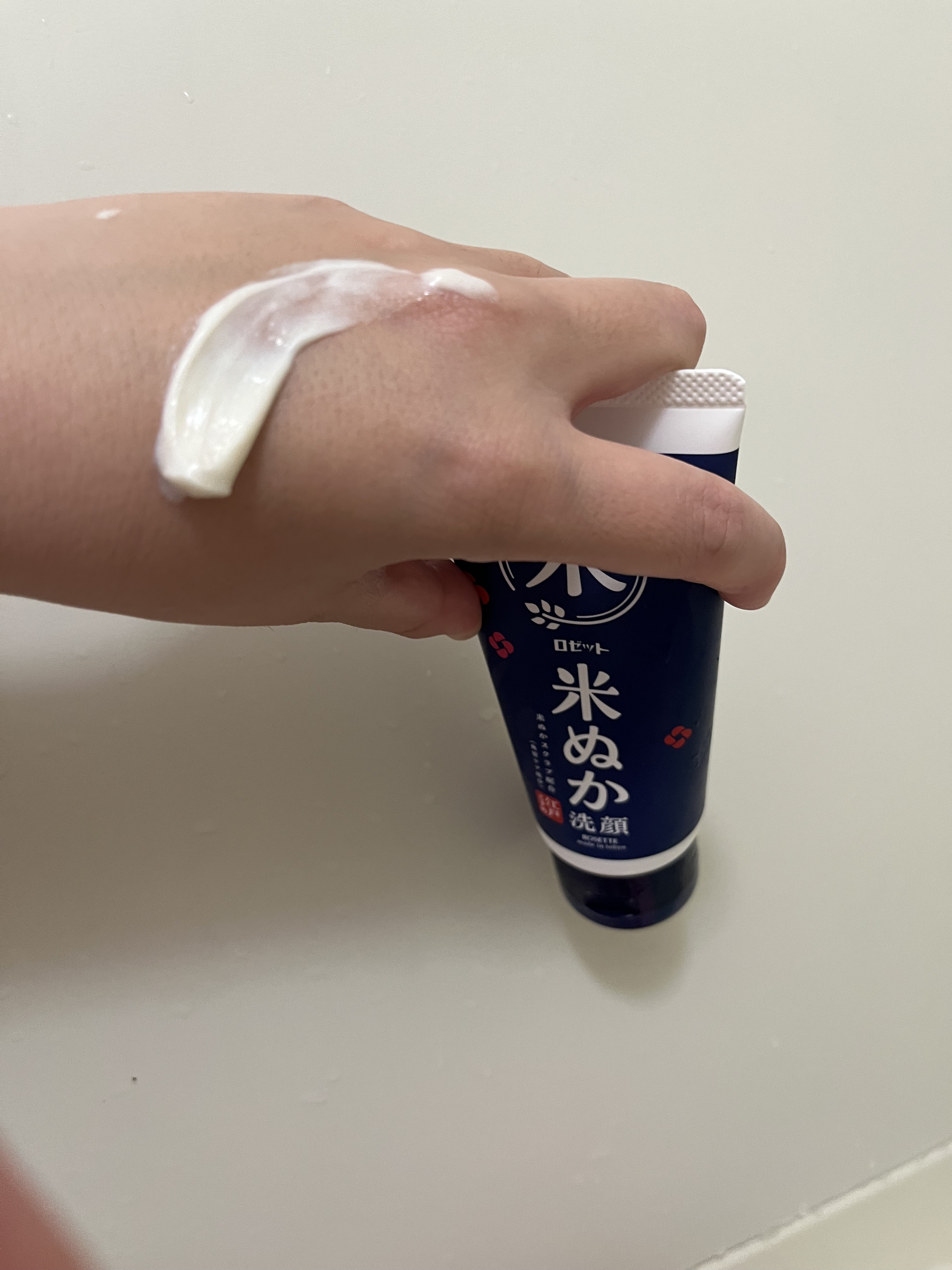 江戸こすめ 米ぬか*1洗顔[洗顔フォーム]/ロゼット/洗顔フォームを使ったクチコミ（3枚目）