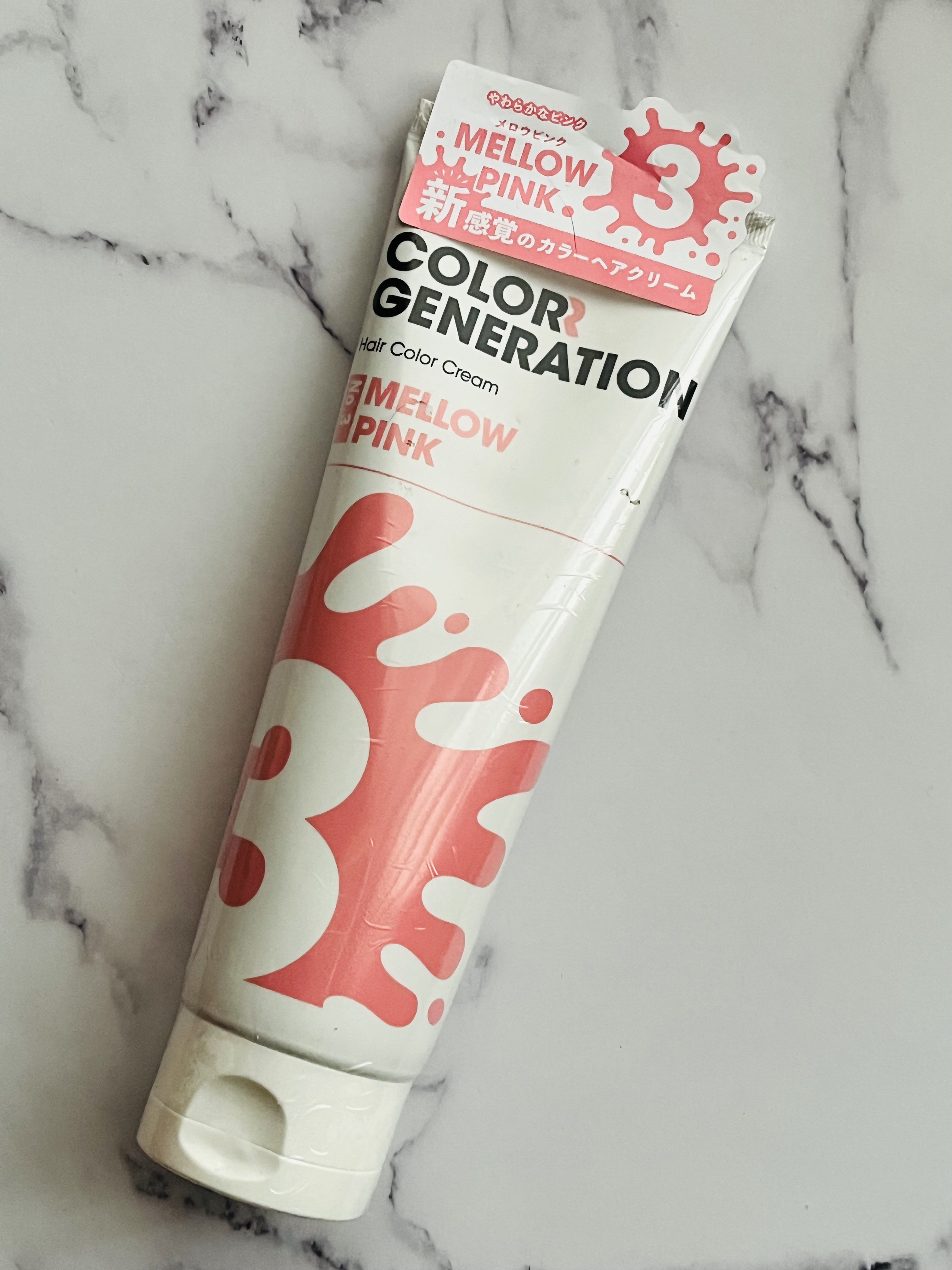 COLORR GENERATION/カラージェネレーション/ヘアカラーを使ったクチコミ（1枚目）