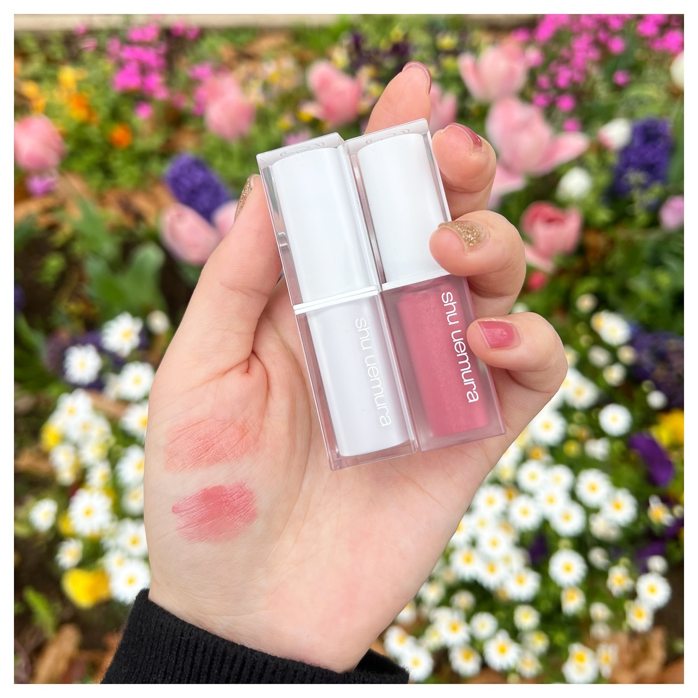 ＼唇も 春めいて 煌めいて🌷💖／
⁡
shuuemura
キヌケアグローアップ グリーム
キヌケアヌード グリーム
⁡
シュウ ウエムラの新作リップが可愛すぎる...！
⁡
キヌケアシリーズにパール配合リップが仲間入り。
⁡
繊細なプリ
