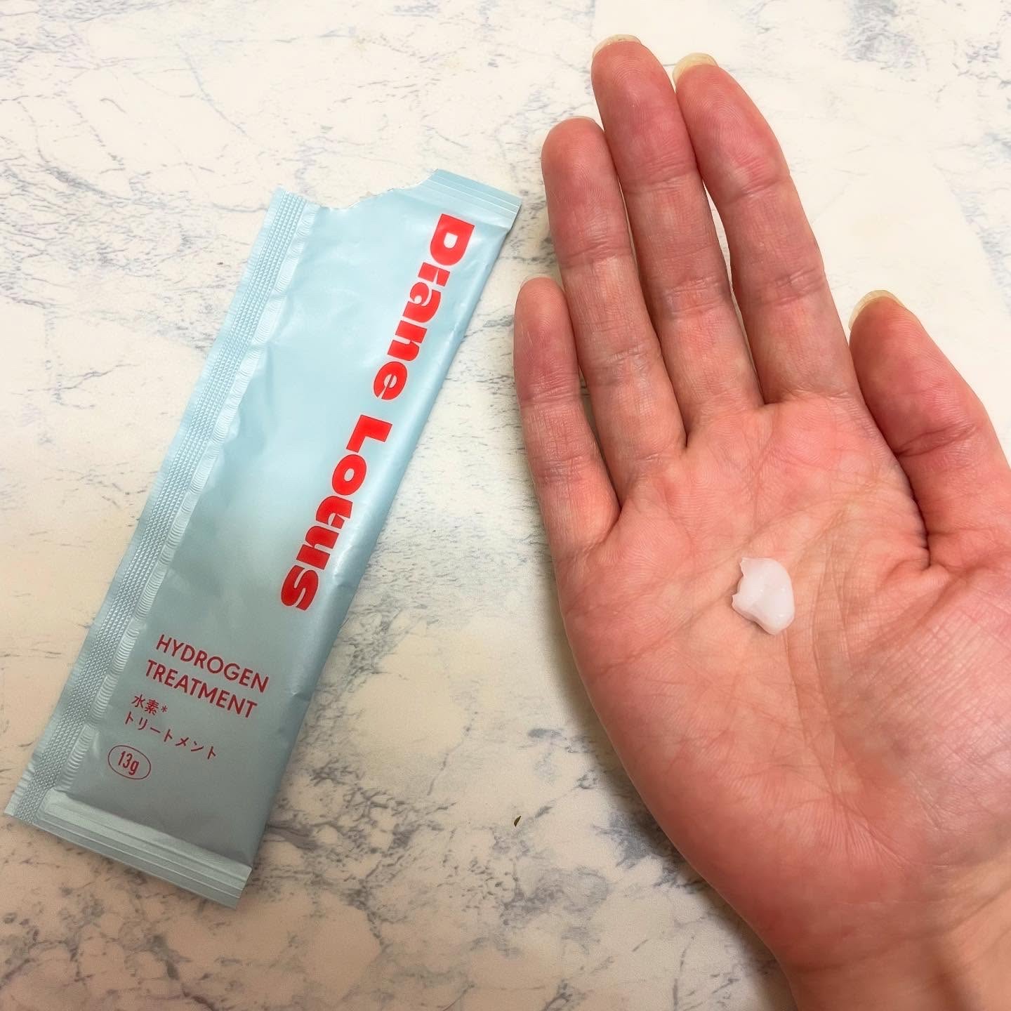 ロータス 水素トリートメント ティー＆シトラスの香り/ダイアン/洗い流すヘアトリートメントを使ったクチコミ（3枚目）