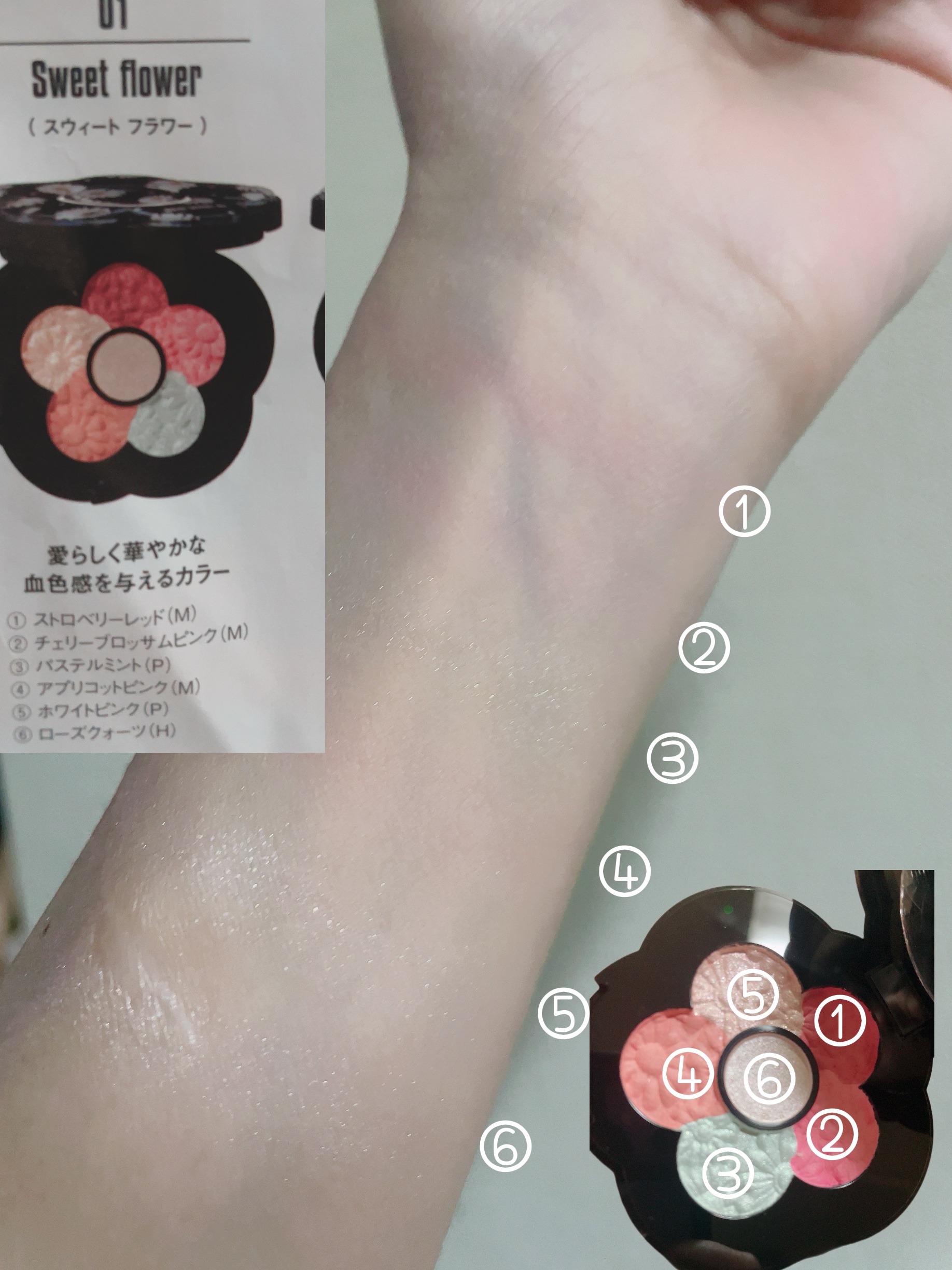 チアリー カラーズ フォー チークス/MARY QUANT/パウダーチークを使ったクチコミ（3枚目）