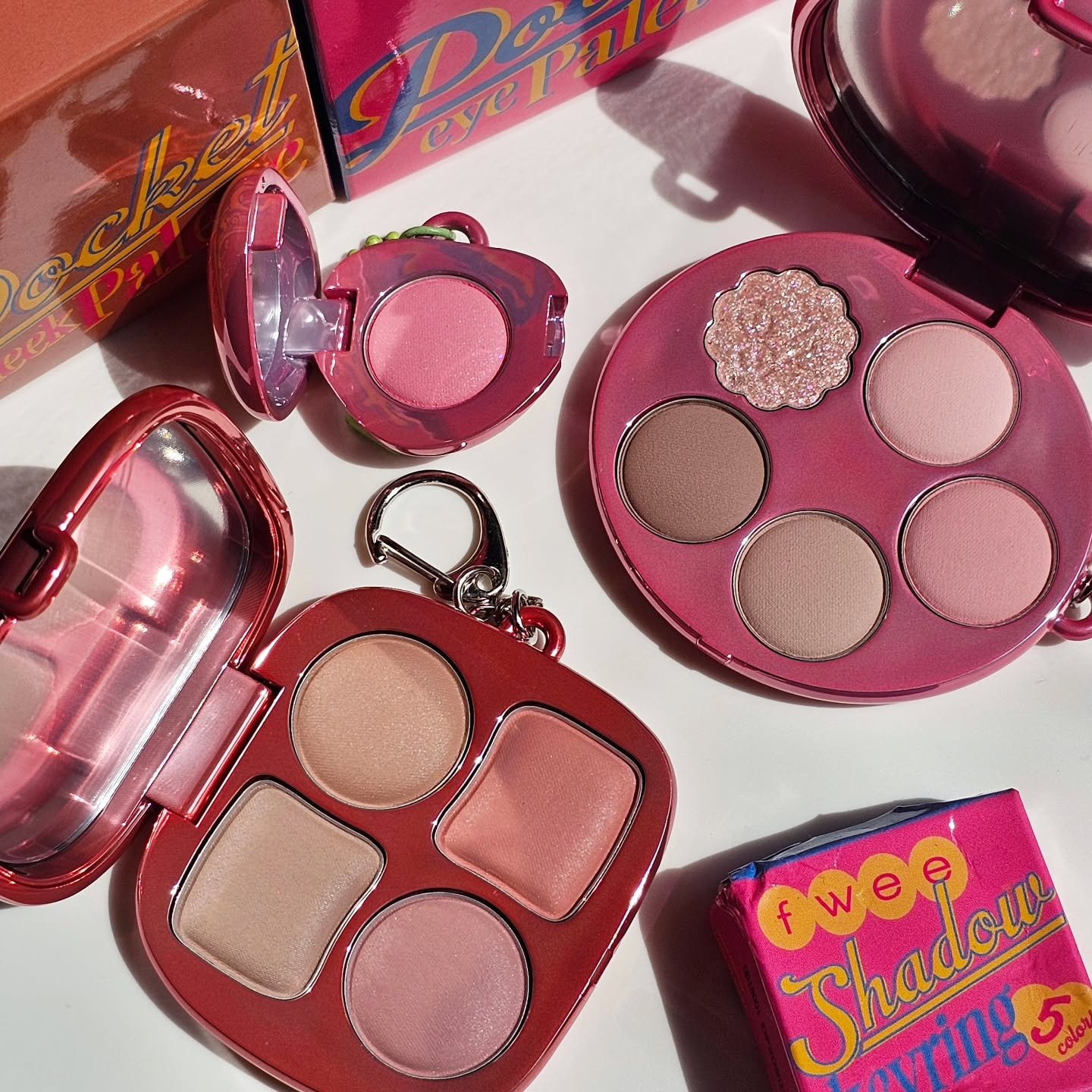 フィー ポケットアイパレット/fwee/アイシャドウパレットを使ったクチコミ（1枚目）