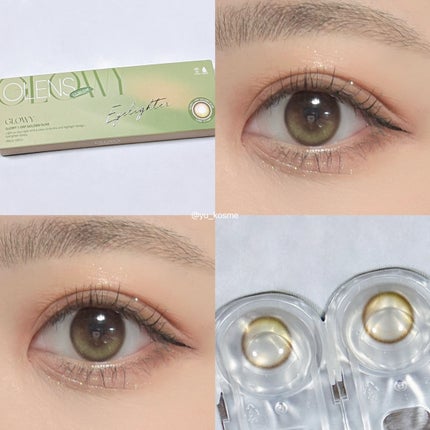 Glowy 1day/OLENS/ワンデー(1DAY)カラコンを使ったクチコミ(5枚目)