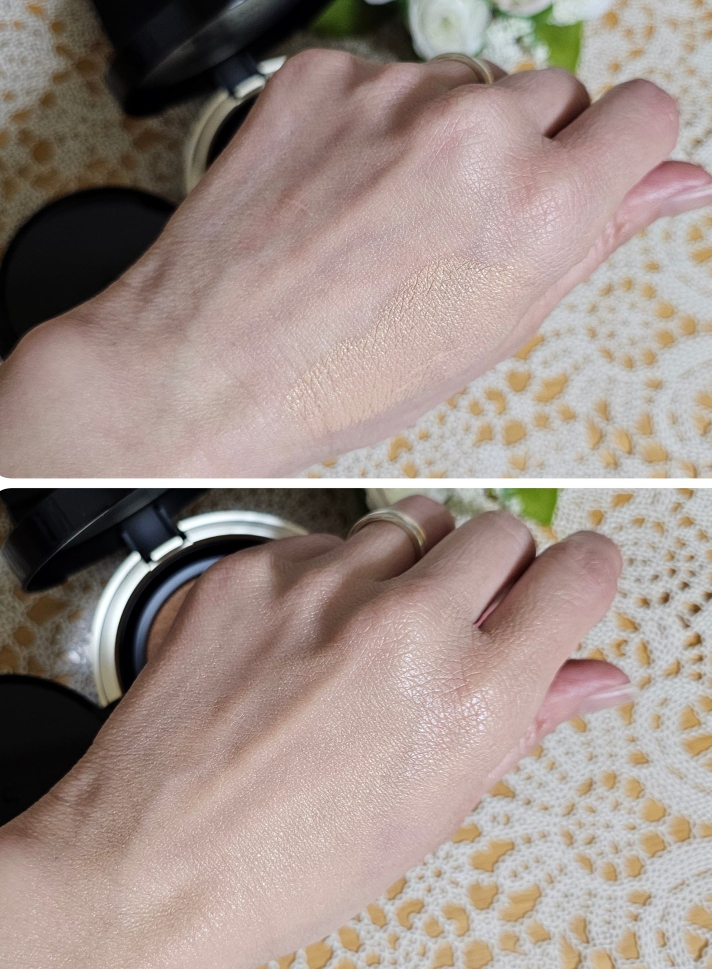 HARIAS 薬用クッションファンデーション/HARIAS/クッションファンデーションを使ったクチコミ(6枚目)