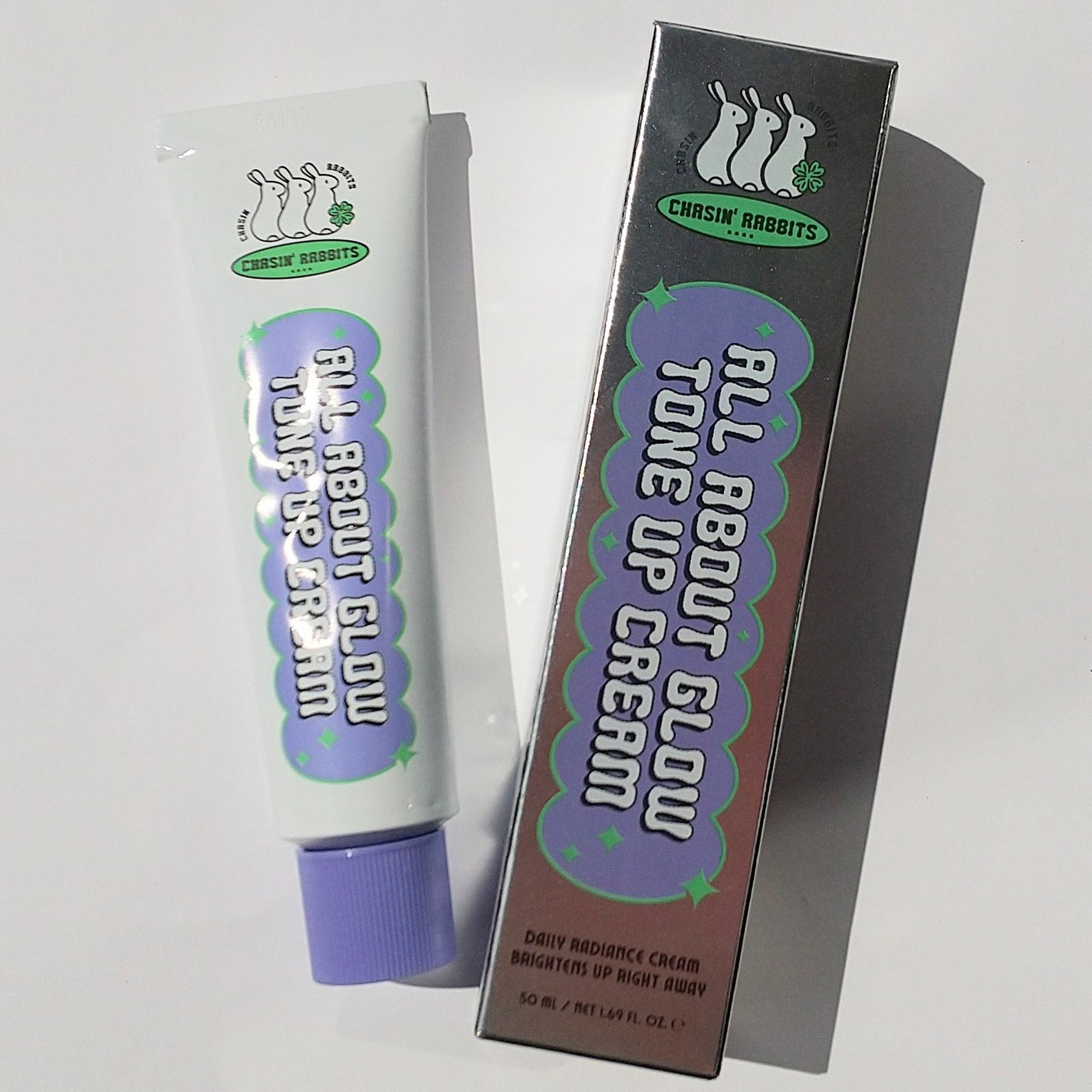 オールアバウトグロウトーンアップクリーム/CHASIN'RABBITS/化粧下地を使ったクチコミ(2枚目)