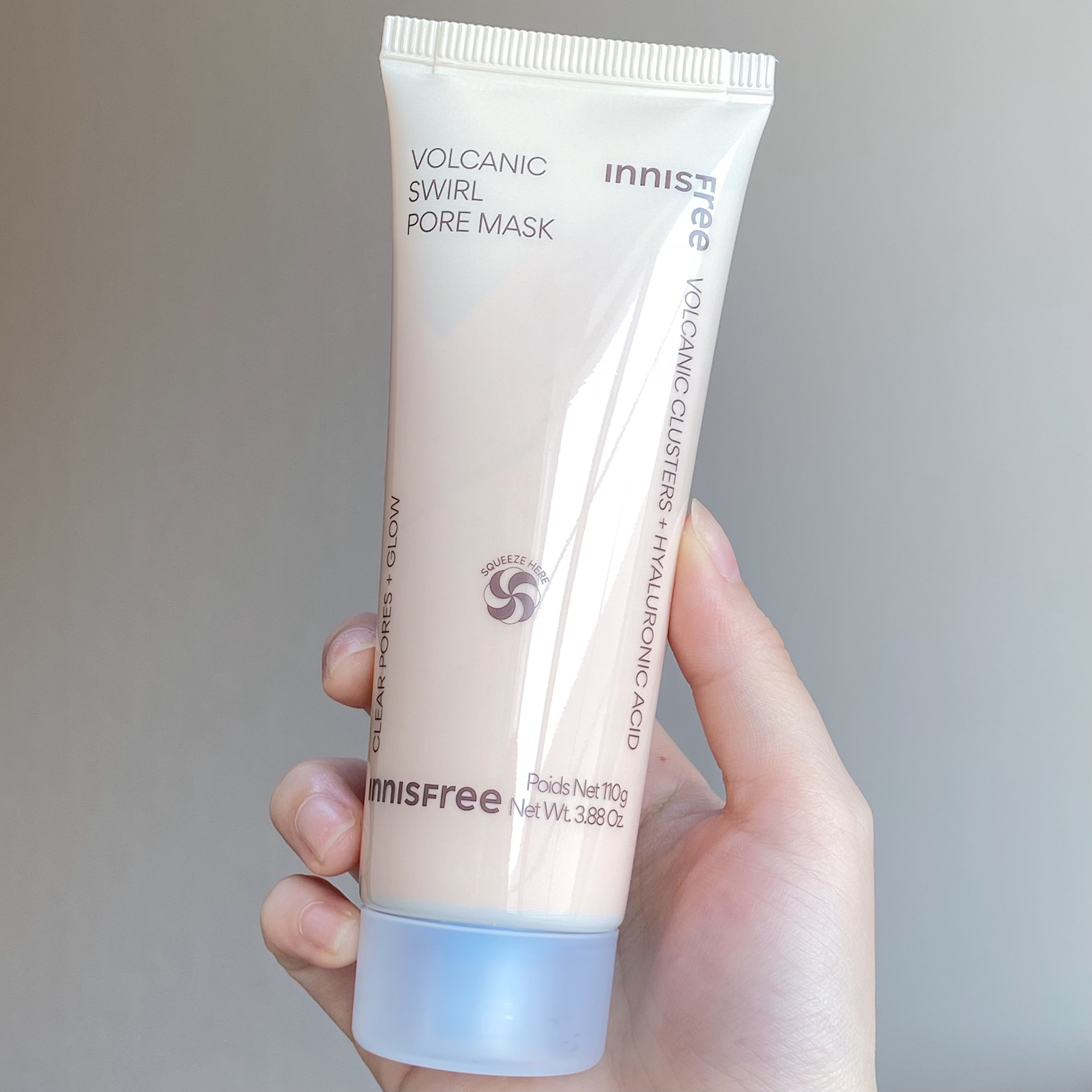 ヴォルカニック　ポア　クリームクレイマスク/innisfree/洗い流すパック・マスクを使ったクチコミ（2枚目）