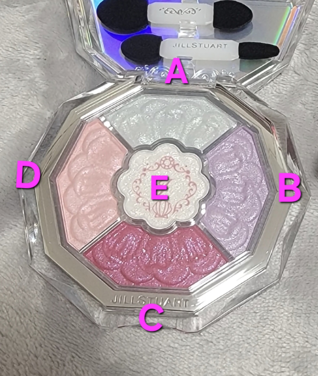 ジルスチュアート ブルームクチュール アイズ　ジュエルドブーケ/JILL STUART/アイシャドウパレットを使ったクチコミ（2枚目）