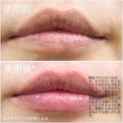 TARAKO リッププランパー/GR-Lab./リップグロスを使ったクチコミ(4枚目)