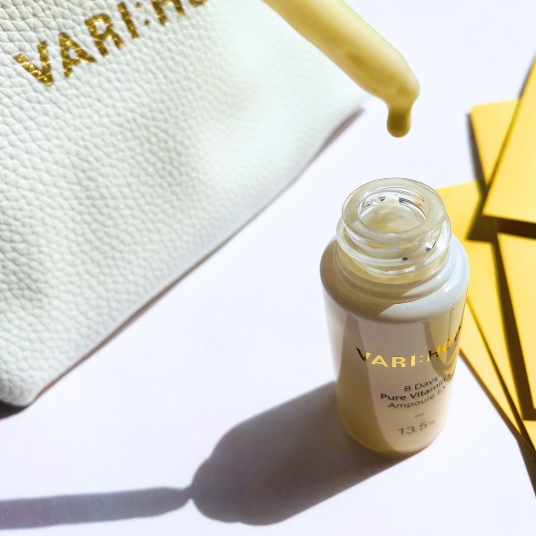 ８デイズピュアビタミンCアンプル/VARI:HOPE/美容液を使ったクチコミ（2枚目）