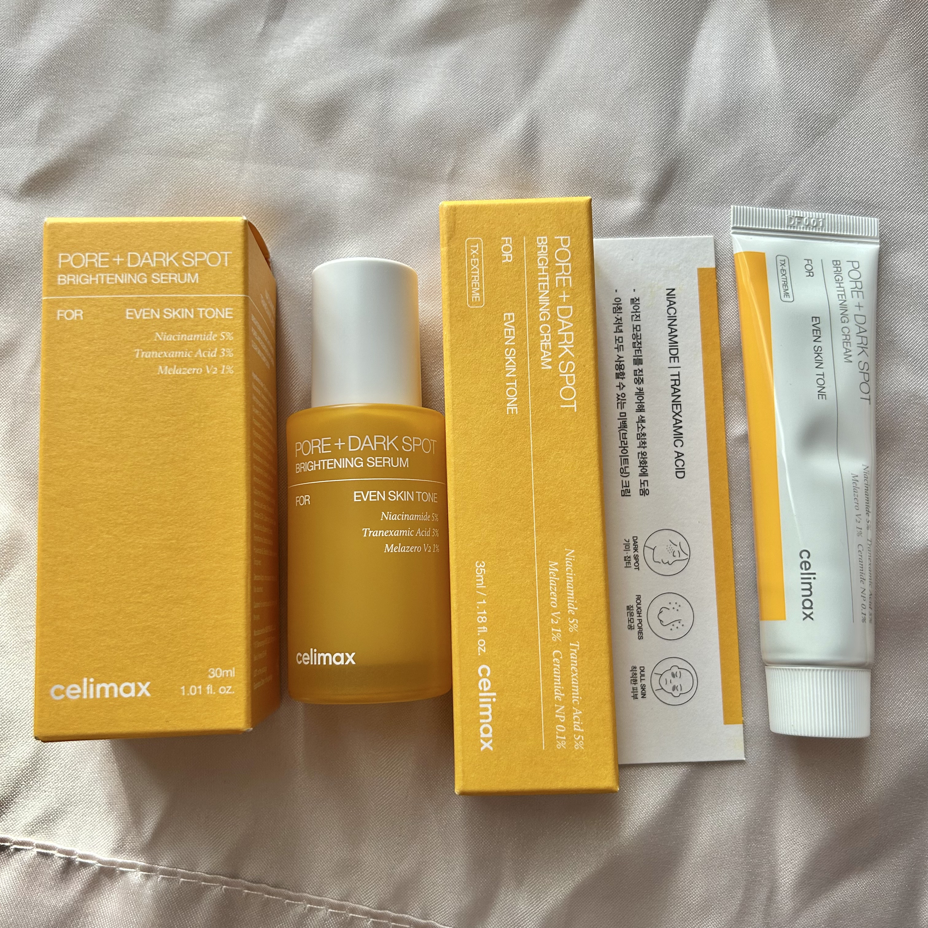 ポアブライトニングシミケアクリーム/celimax/フェイスクリームを使ったクチコミ（2枚目）