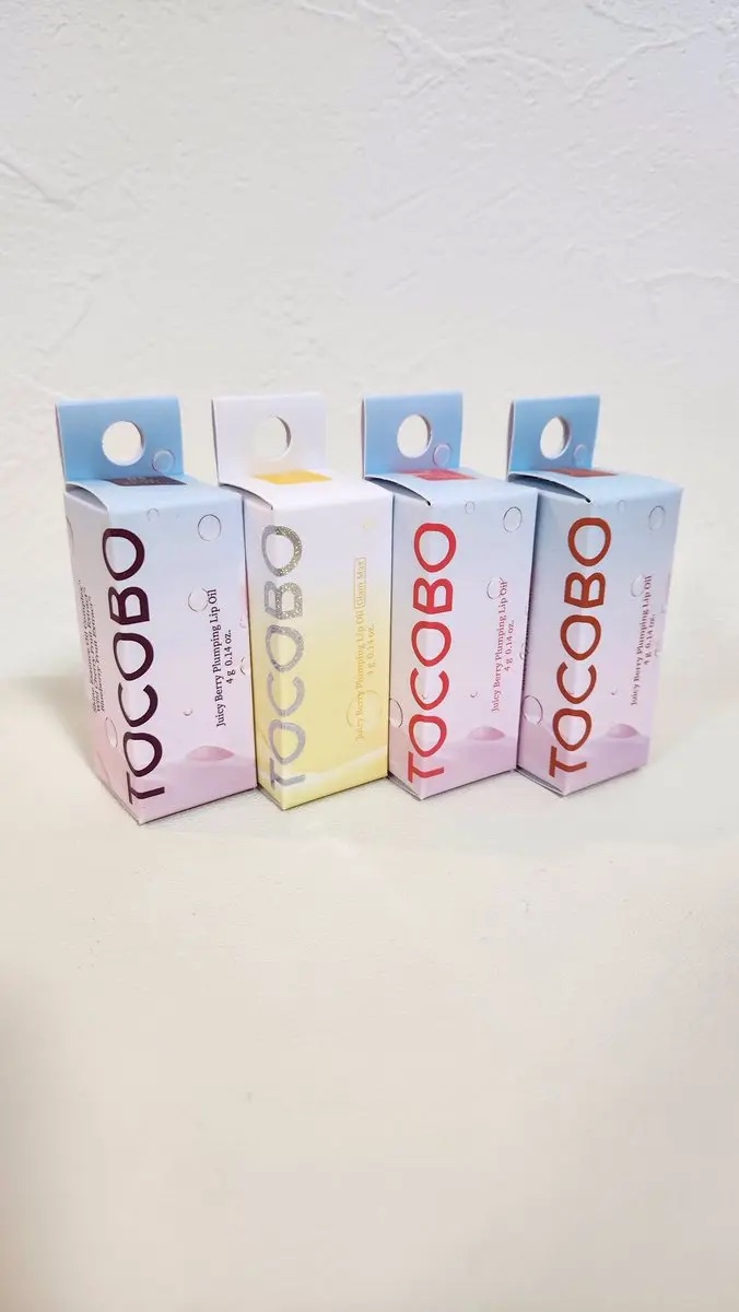 ジューシーベリープランピングリップオイル/TOCOBO/リップグロスを使ったクチコミ（1枚目）