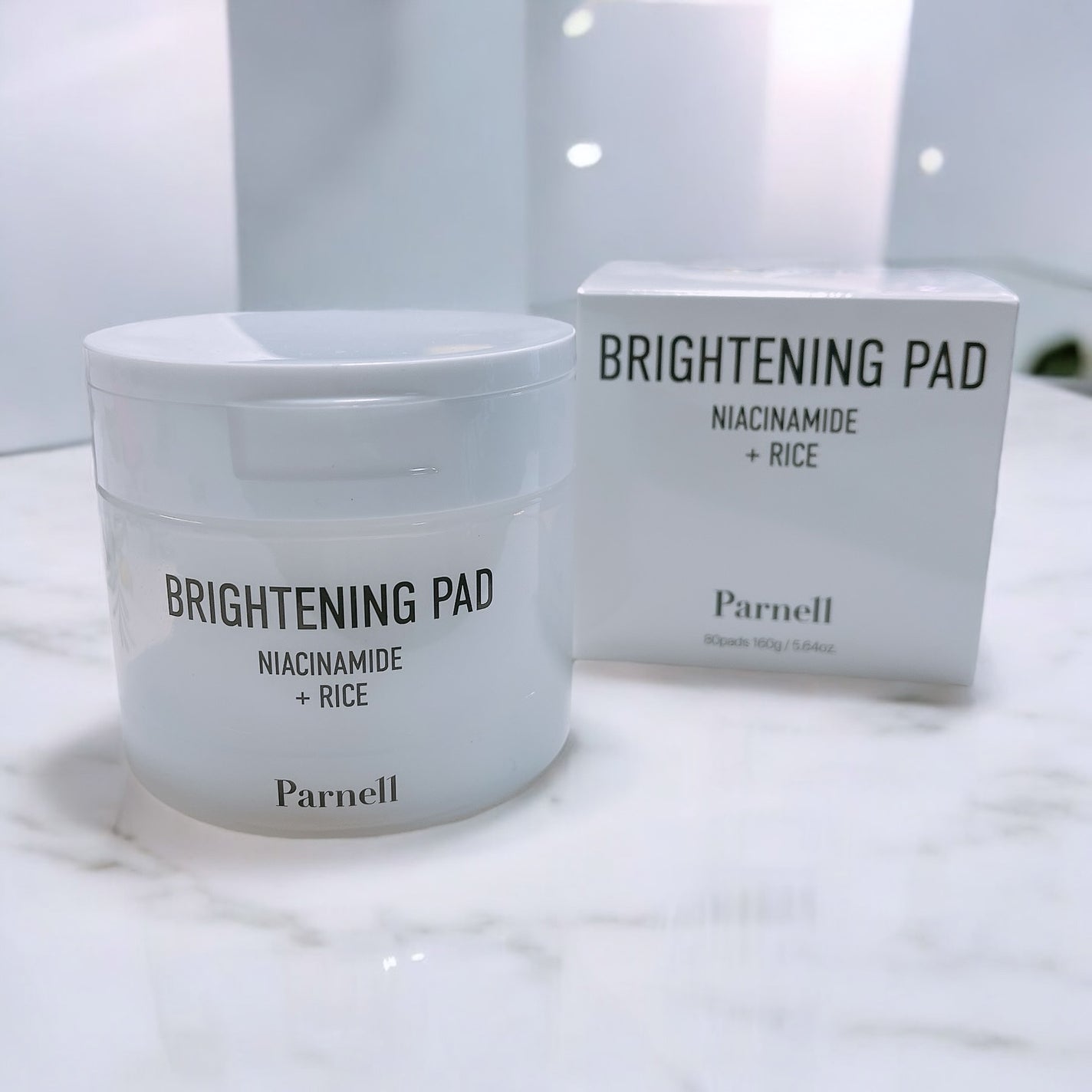 ナイアシンアミド ライス ブライトニング パッド/parnell/トナーパッドを使ったクチコミ(1枚目)
