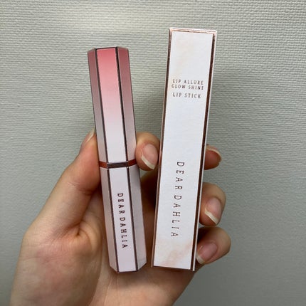 リップアルアグロウシャイン/DEAR DAHLIA/口紅を使ったクチコミ(5枚目)