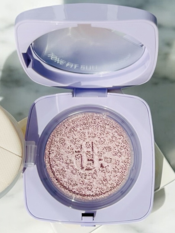 ベースフィットトーンアップサンクッション/TFIT/クッションファンデーションを使ったクチコミ（2枚目）