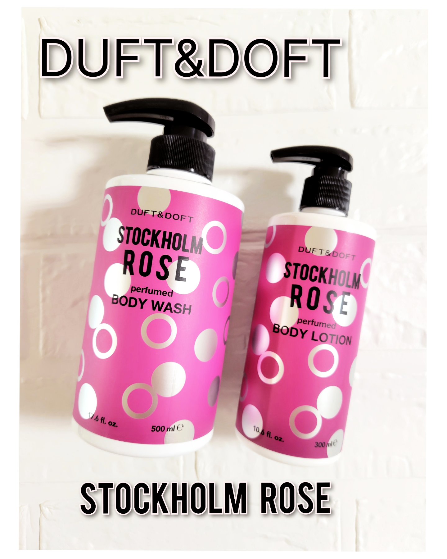 パヒュームボディウォッシュ　ストックホルムローズ/DUFT&DOFT/ボディソープを使ったクチコミ（1枚目）