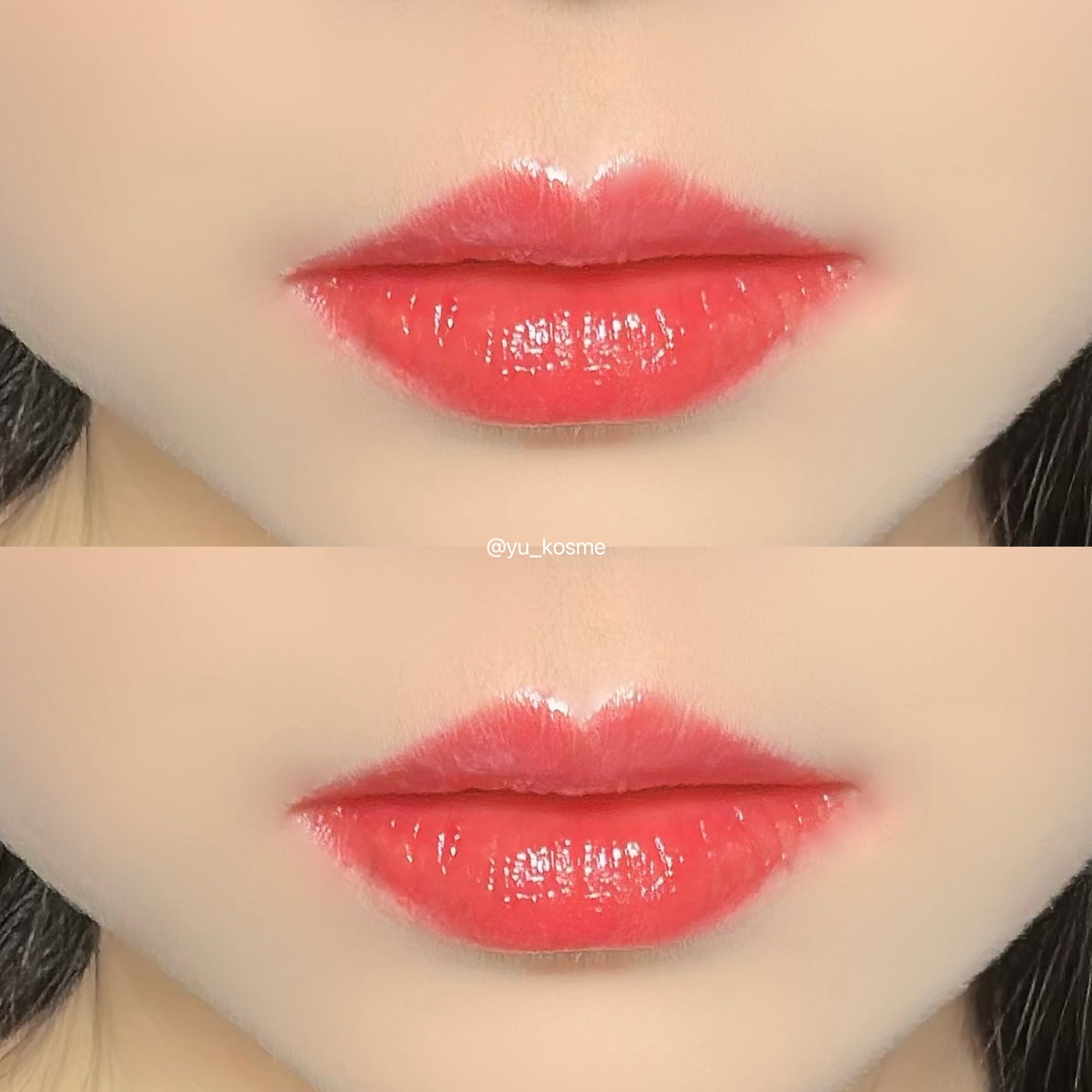 ロウグロウジェルティント/hince/リップティントを使ったクチコミ(4枚目)