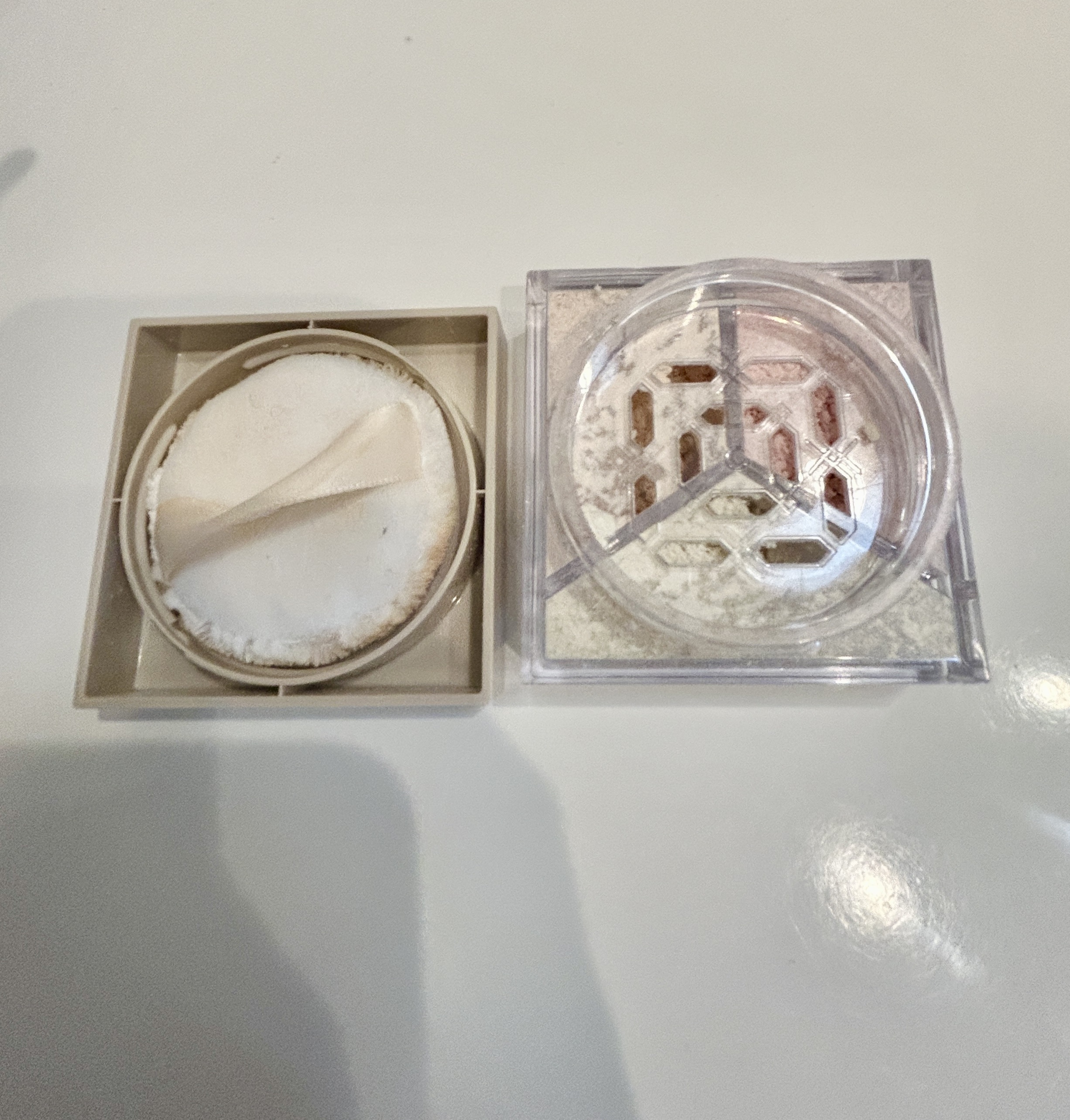 トリニタス グロウ パウダー/Visée/ルースパウダーを使ったクチコミ（3枚目）