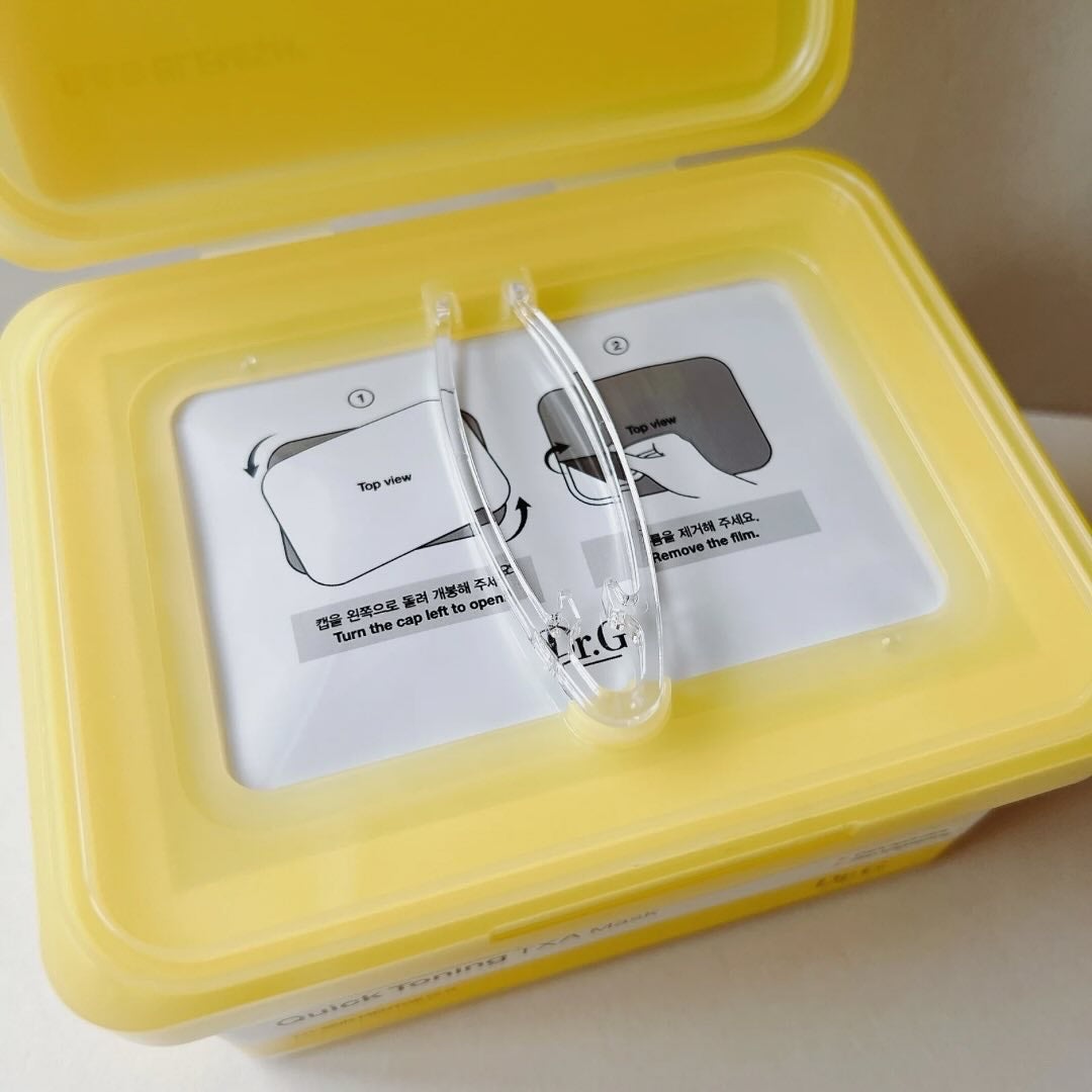 レッドブレミッシュ クイックトーニングTXAマスク/Dr.G/シートマスク・パックを使ったクチコミ(2枚目)