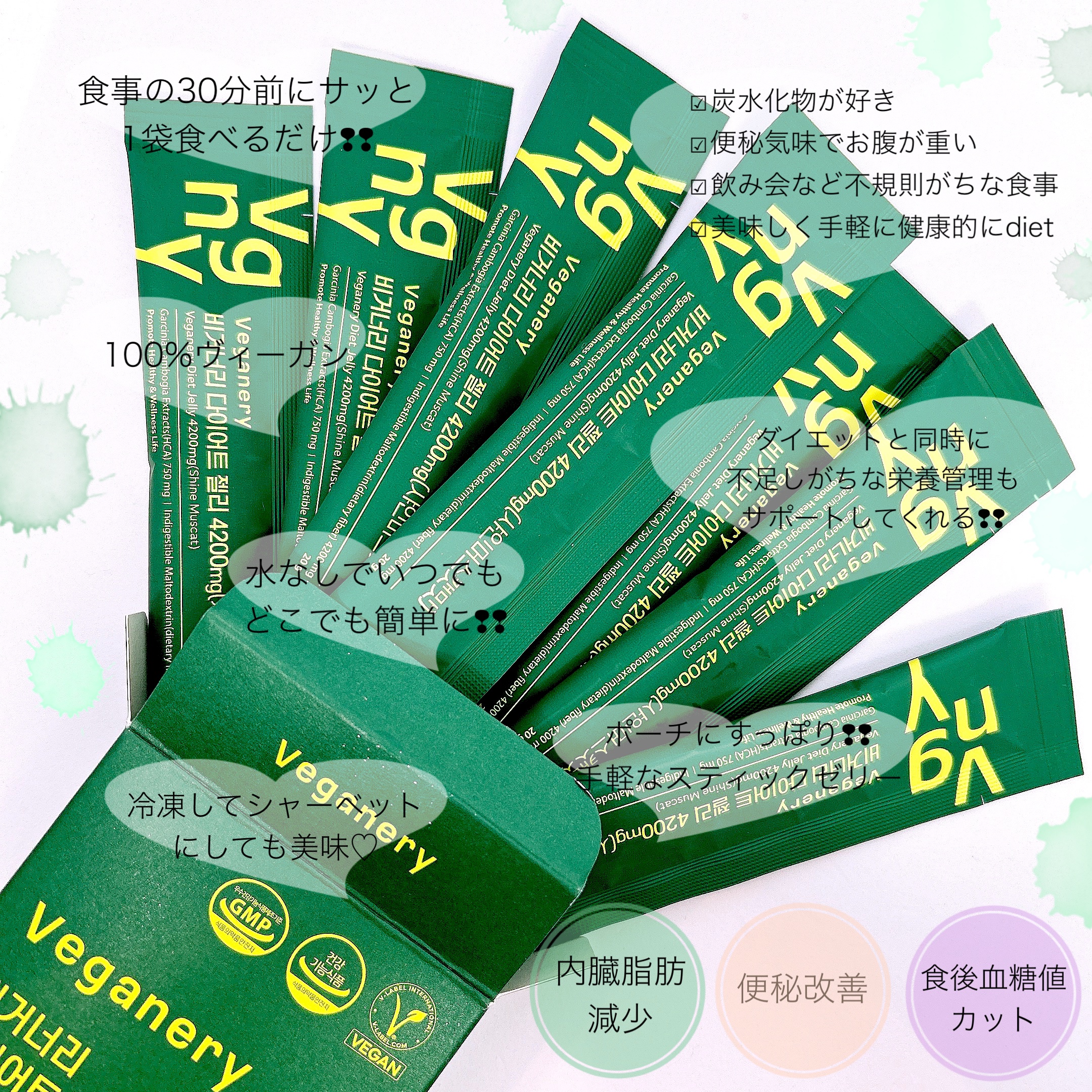 ヴィーガナリー植物性コラーゲン/ダルバ/美容サプリメントを使ったクチコミ（2枚目）