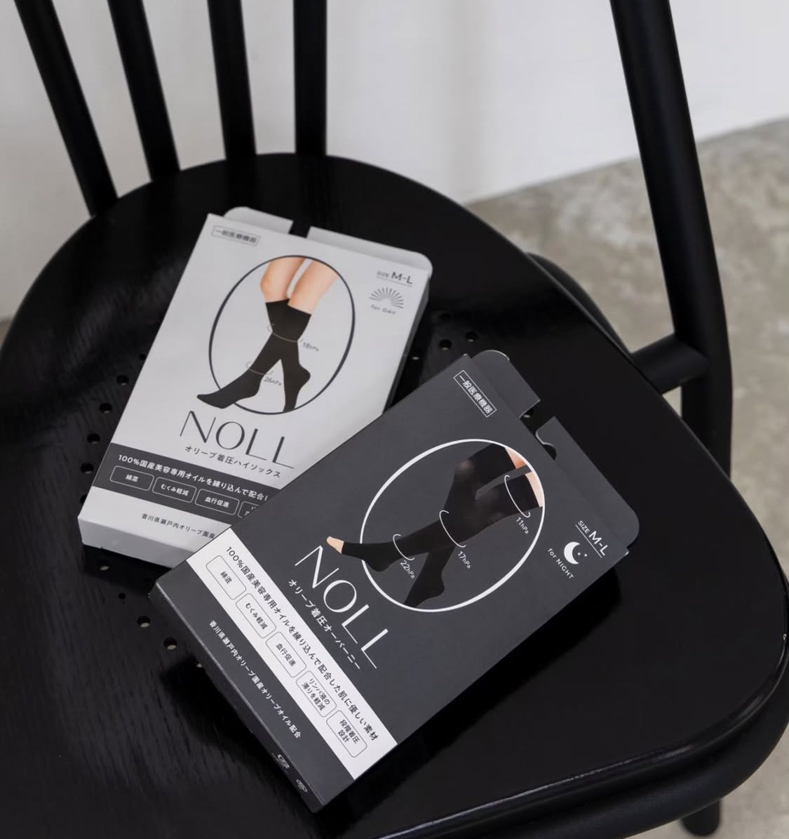 オリーブ着圧 ハイソックス ｜NOLLの口コミ - 🧦✨ NOLL 一般医療機器