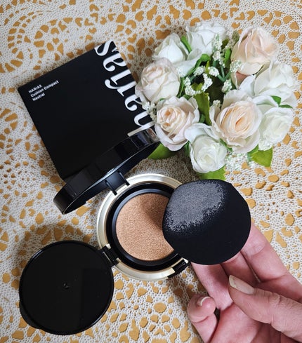 HARIAS 薬用クッションファンデーション/HARIAS/クッションファンデーションを使ったクチコミ(5枚目)