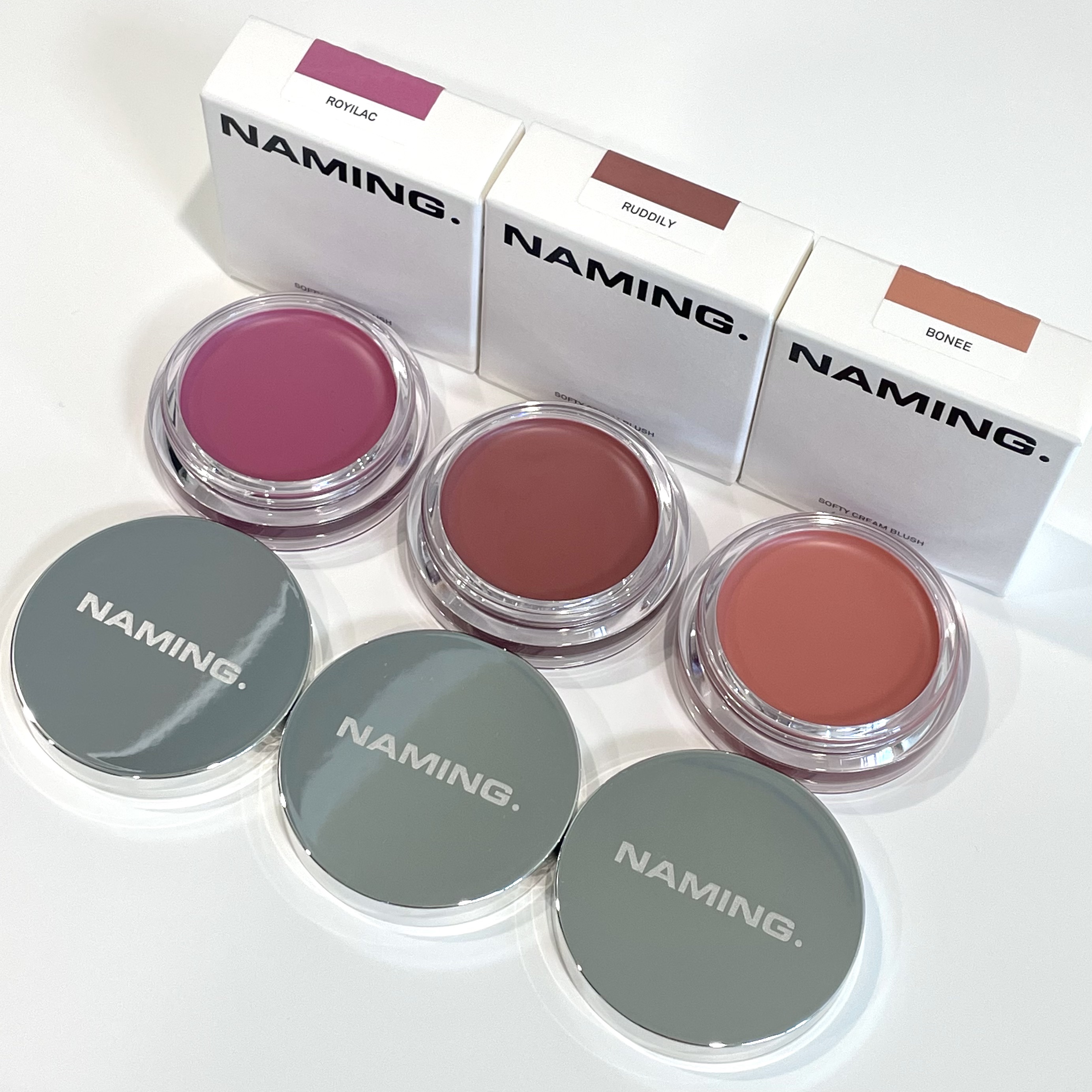 ネーミング　ソフティクリームブラッシュ/NAMING./ジェル・クリームチークを使ったクチコミ（2枚目）