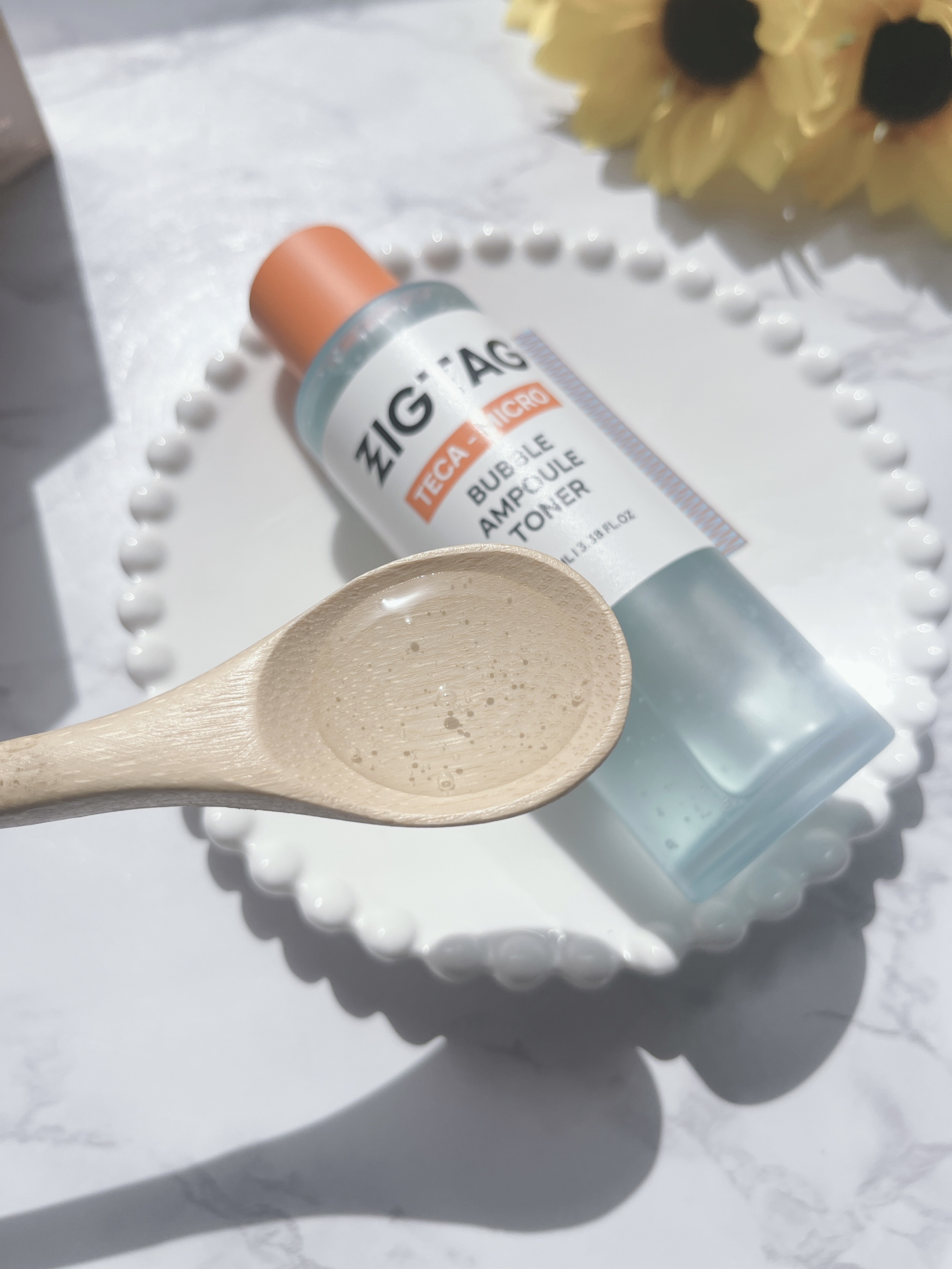 テカマイクロバブルアンプルトナー/ZIGTAG/化粧水を使ったクチコミ（2枚目）