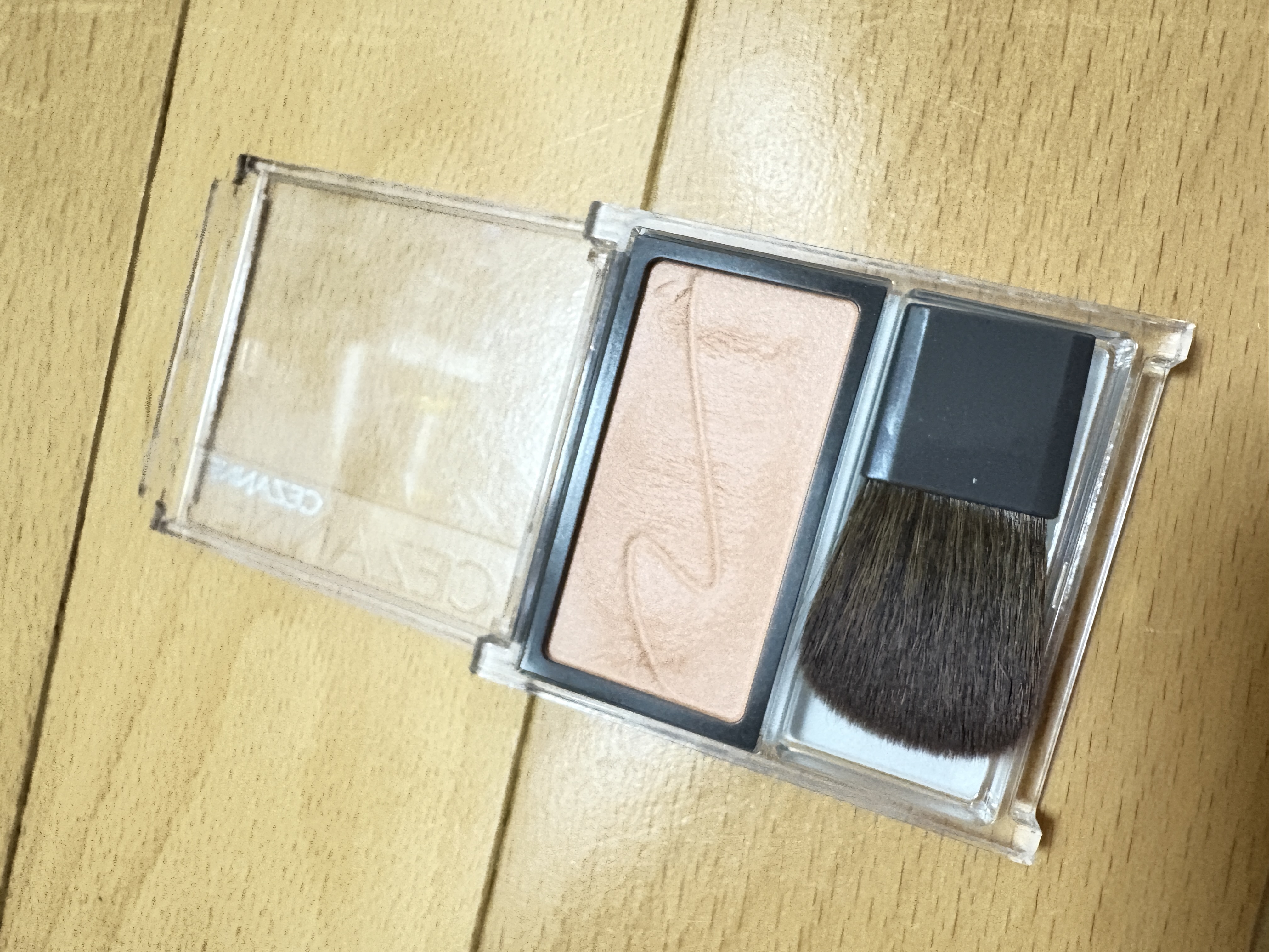 チークブラッシュ/CEZANNE/パウダーチークを使ったクチコミ（1枚目）