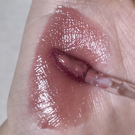 デューティント 東京ローズ（バレリーナ限定エディション）/AMUSE/リップティントを使ったクチコミ（1枚目）