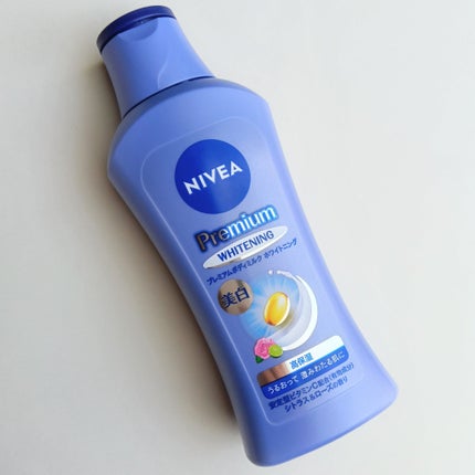 プレミアムボディミルク ホワイトニング【医薬部外品】 /ニベア/ボディミルクを使ったクチコミ(2枚目)