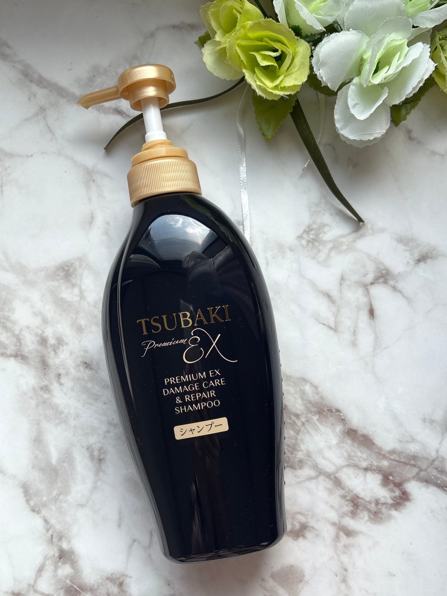 TSUBAKI プレミアムEX ダメージケア&リペア シャンプー/コンディショナートリートメント/TSUBAKI/シャンプー・コンディショナーを使ったクチコミ(2枚目)