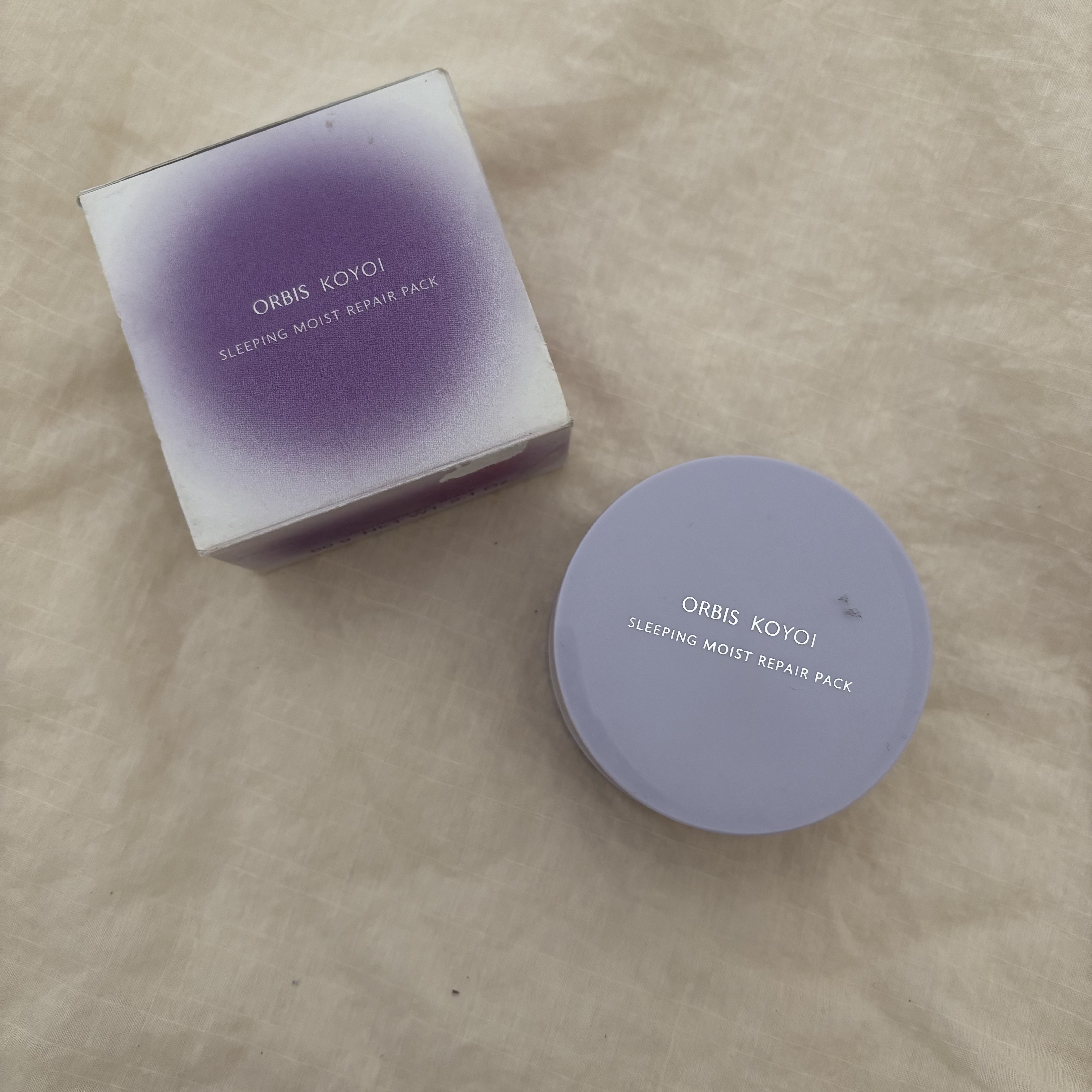 オルビス コヨイ スリーピングモイストリペアパック N/オルビス/フェイスクリームを使ったクチコミ（1枚目）