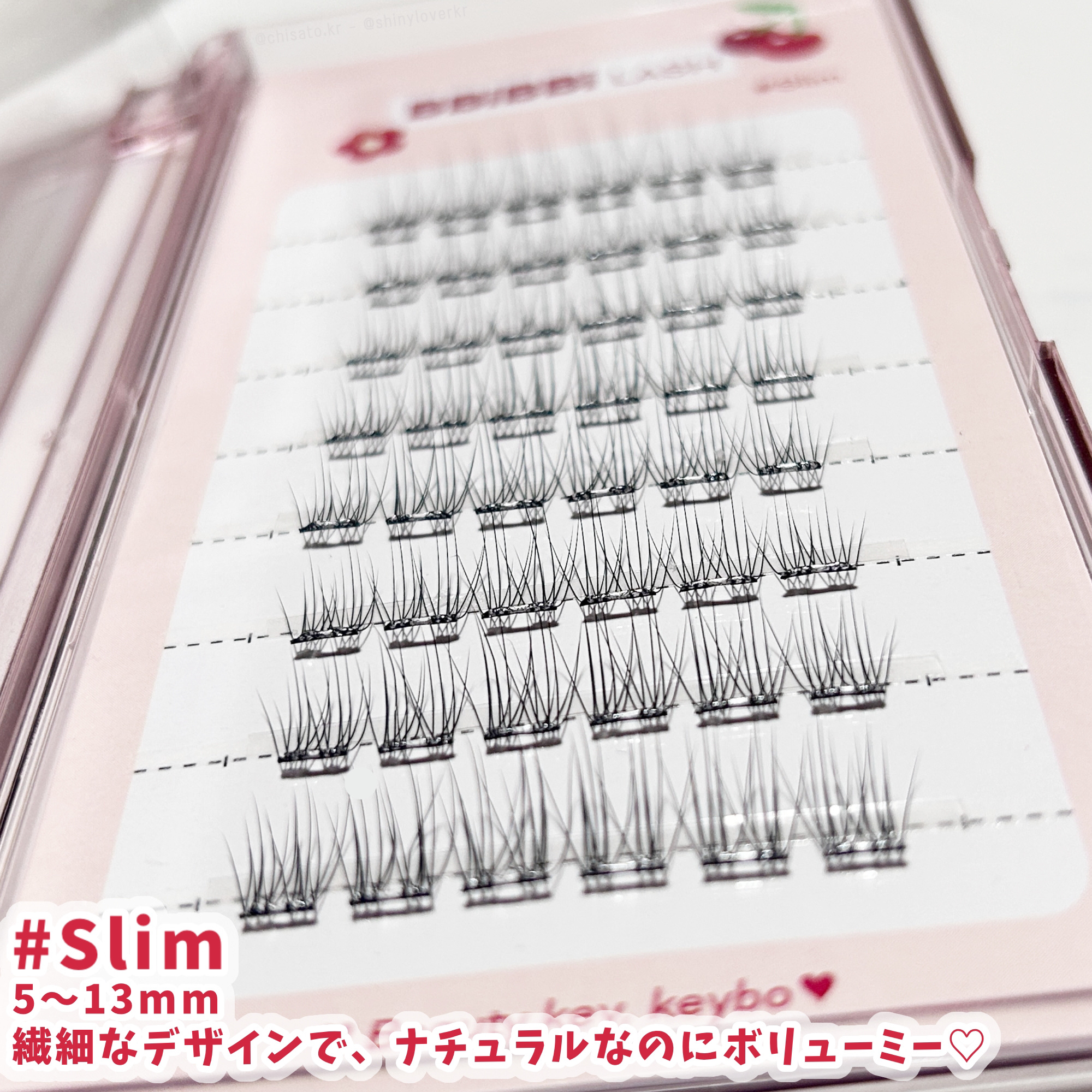 keybo BBiBBi LASH/keybo/つけまつげを使ったクチコミ（2枚目）