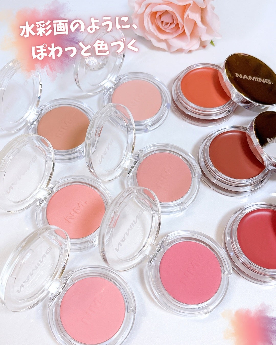 ネーミング フラッフィーパウダーブラッシュ/NAMING./パウダーチークを使ったクチコミ(2枚目)