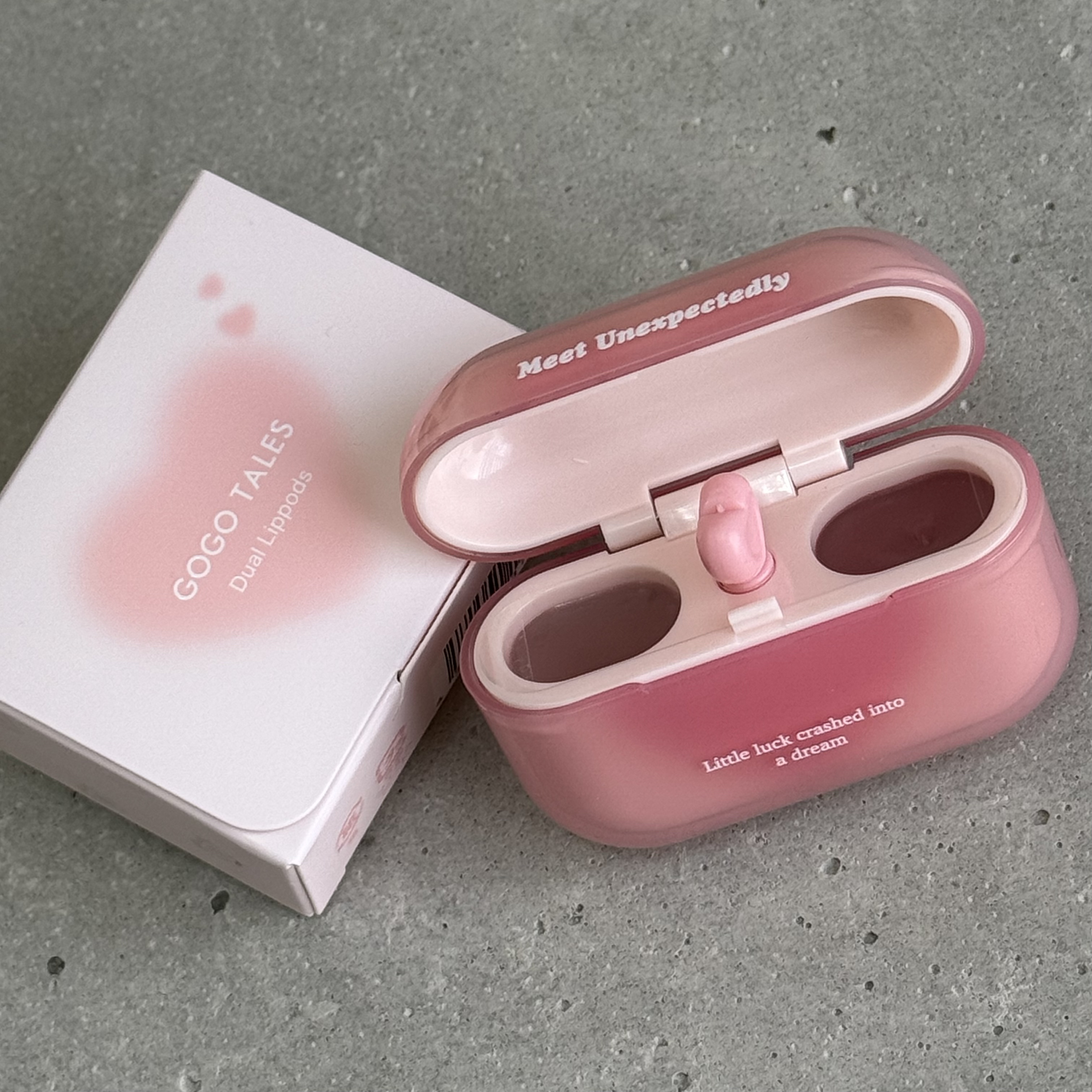 デュアルリップポッズ/GOGO TALES/口紅を使ったクチコミ（2枚目）