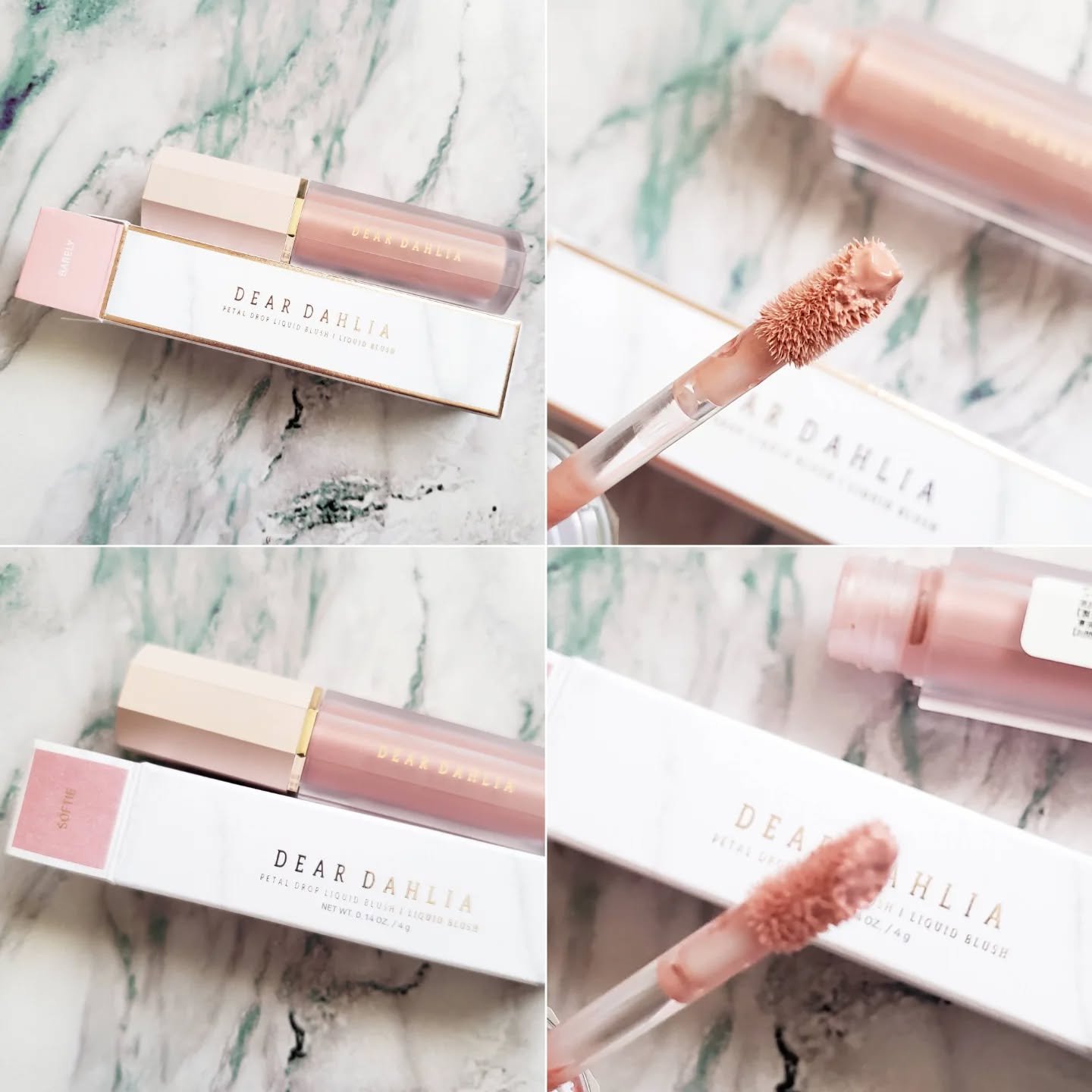 ペタルドロップリキッドブラッシャー/DEAR DAHLIA/リキッドチークを使ったクチコミ（3枚目）