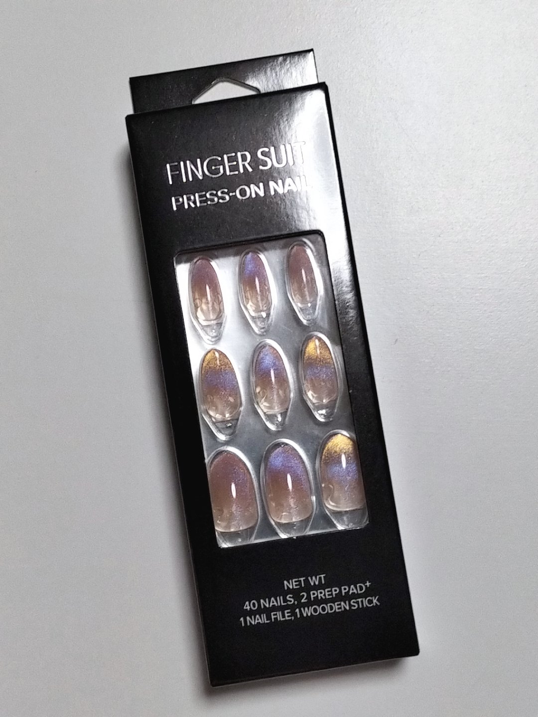 ネイルチップ(シールタイプ)/FINGER SUIT/ネイルチップ・パーツを使ったクチコミ（1枚目）