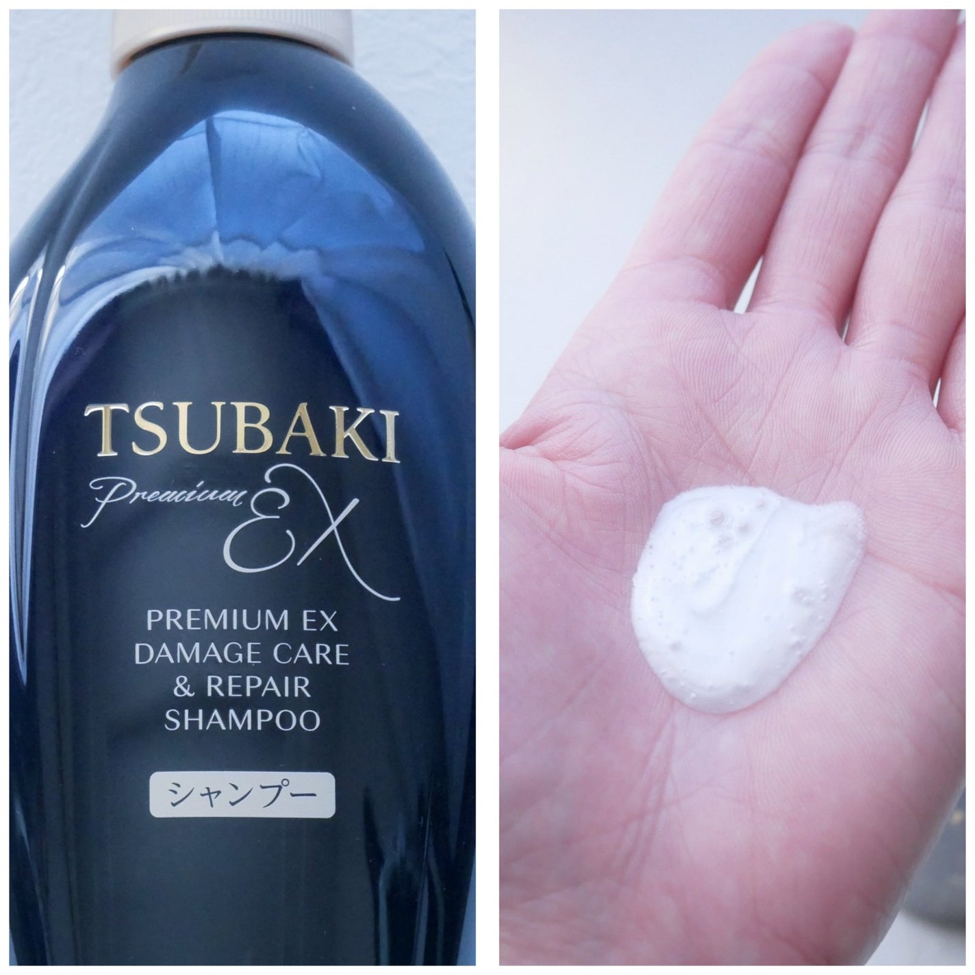 TSUBAKI プレミアムEX ダメージケア&リペア シャンプー/コンディショナートリートメント/TSUBAKI/シャンプー・コンディショナーを使ったクチコミ(2枚目)