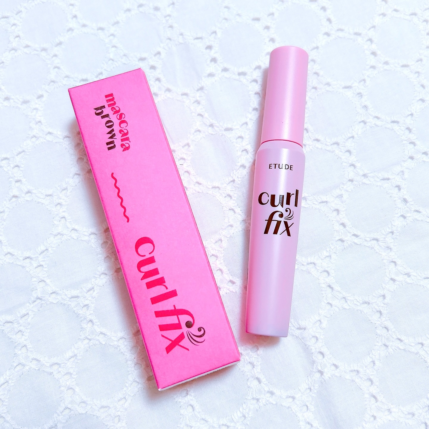 カールフィックスマスカラ ブラウン/ETUDE/マスカラを使ったクチコミ（1枚目）