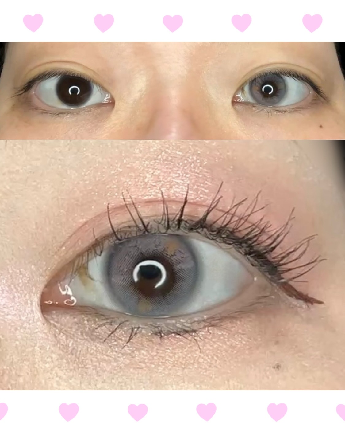 HOTTO/THEPIEL/カラーコンタクトレンズを使ったクチコミ（2枚目）